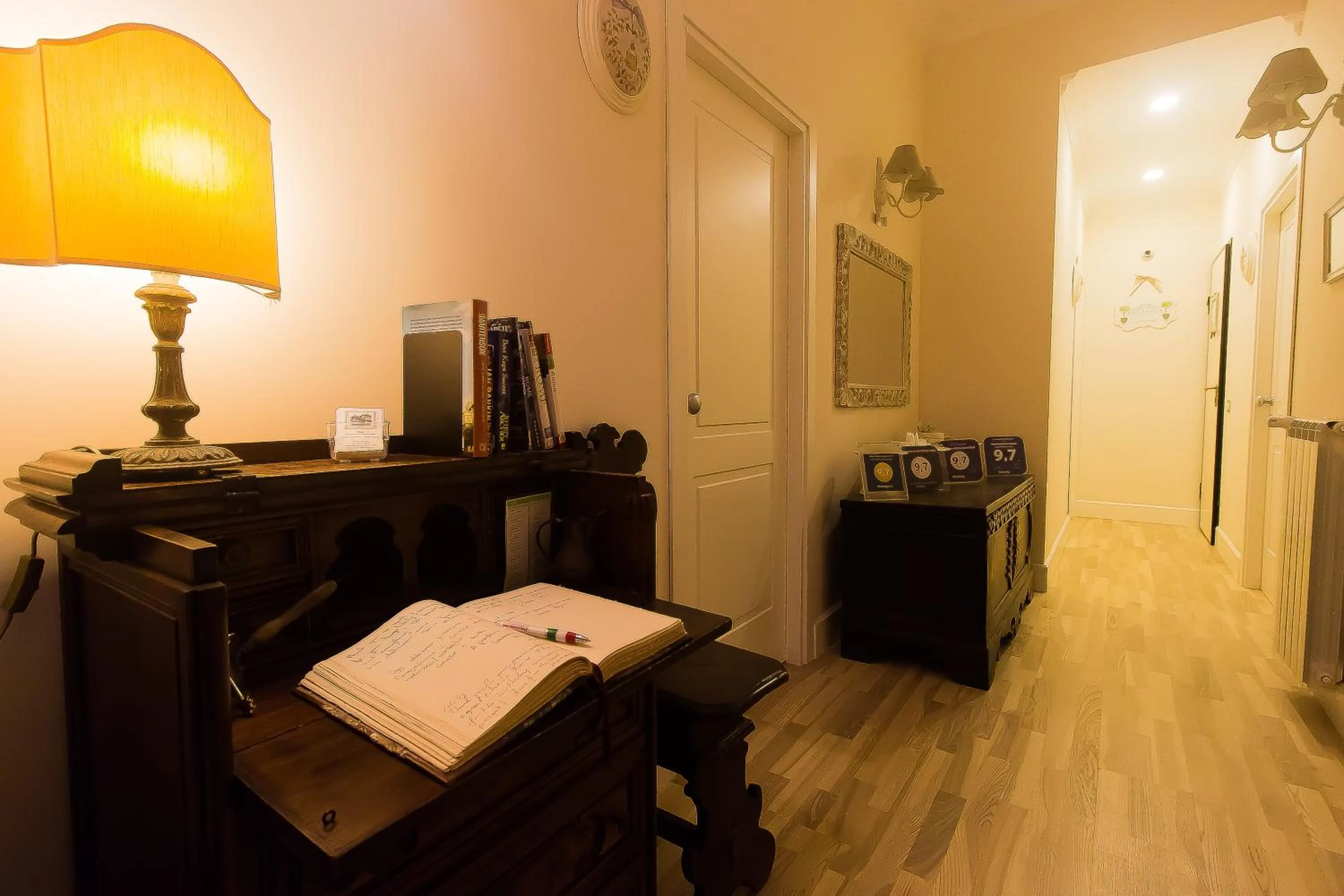 Lobby or reception in Trastevere Belvedere B&B