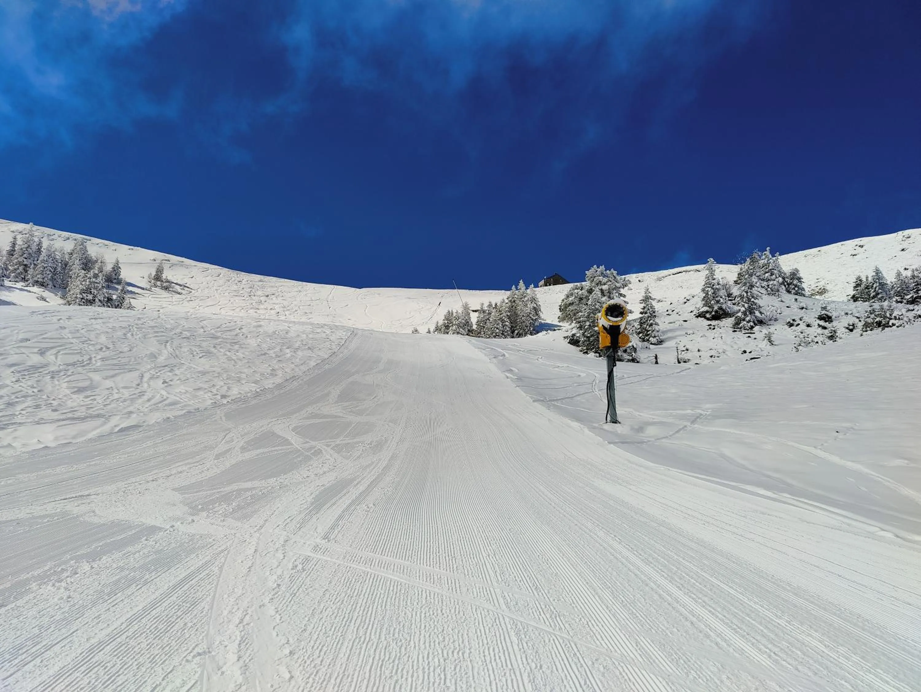 Skiing in Auberge La Soulan
