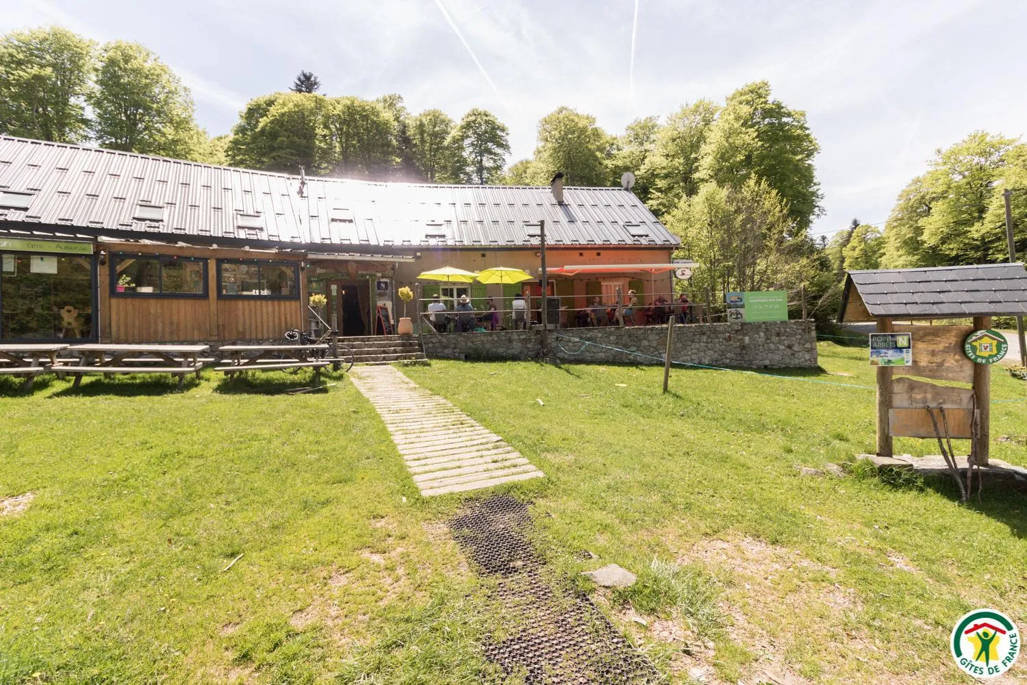 Property building in Auberge La Soulan