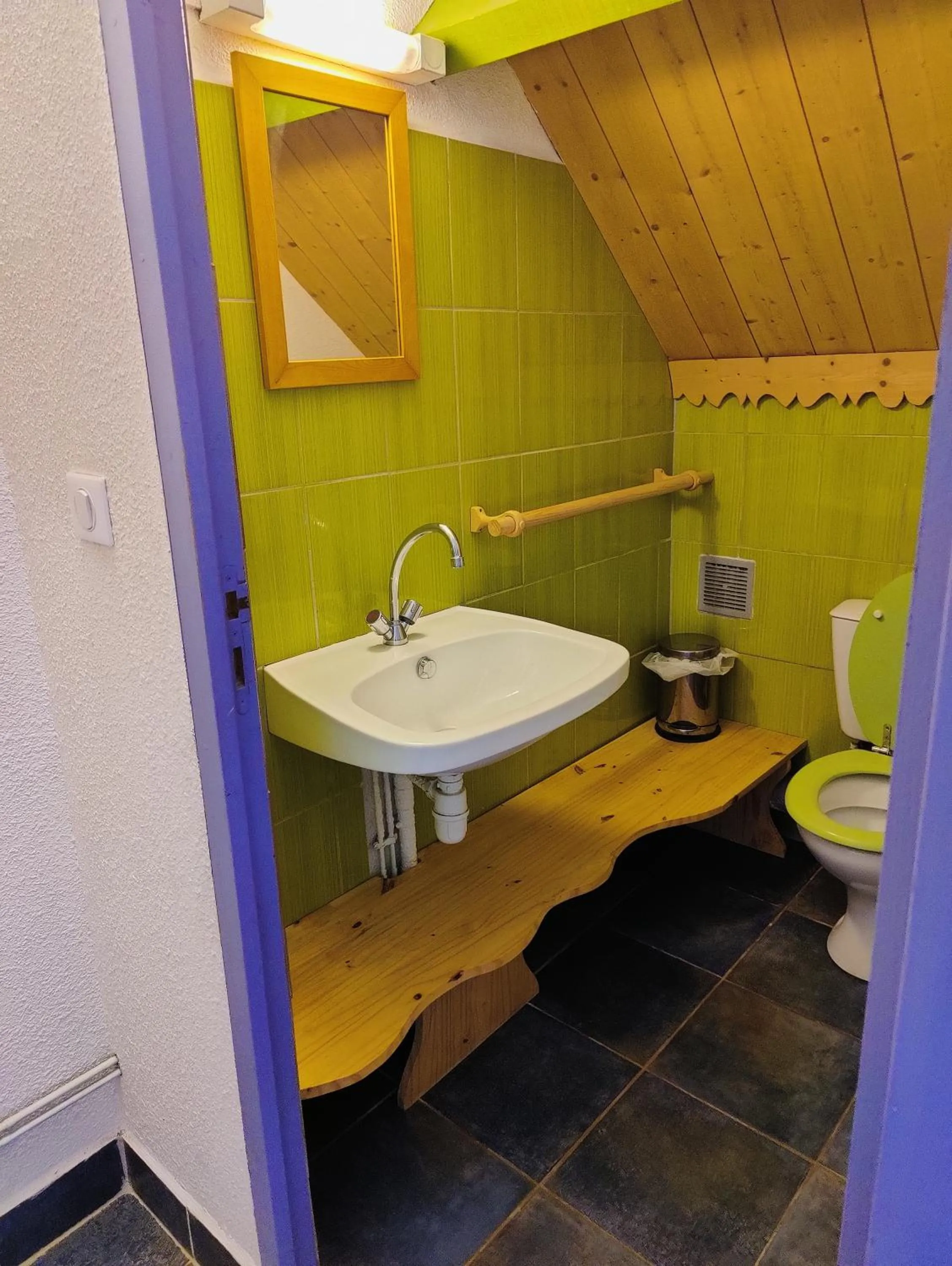 Toilet in Auberge La Soulan