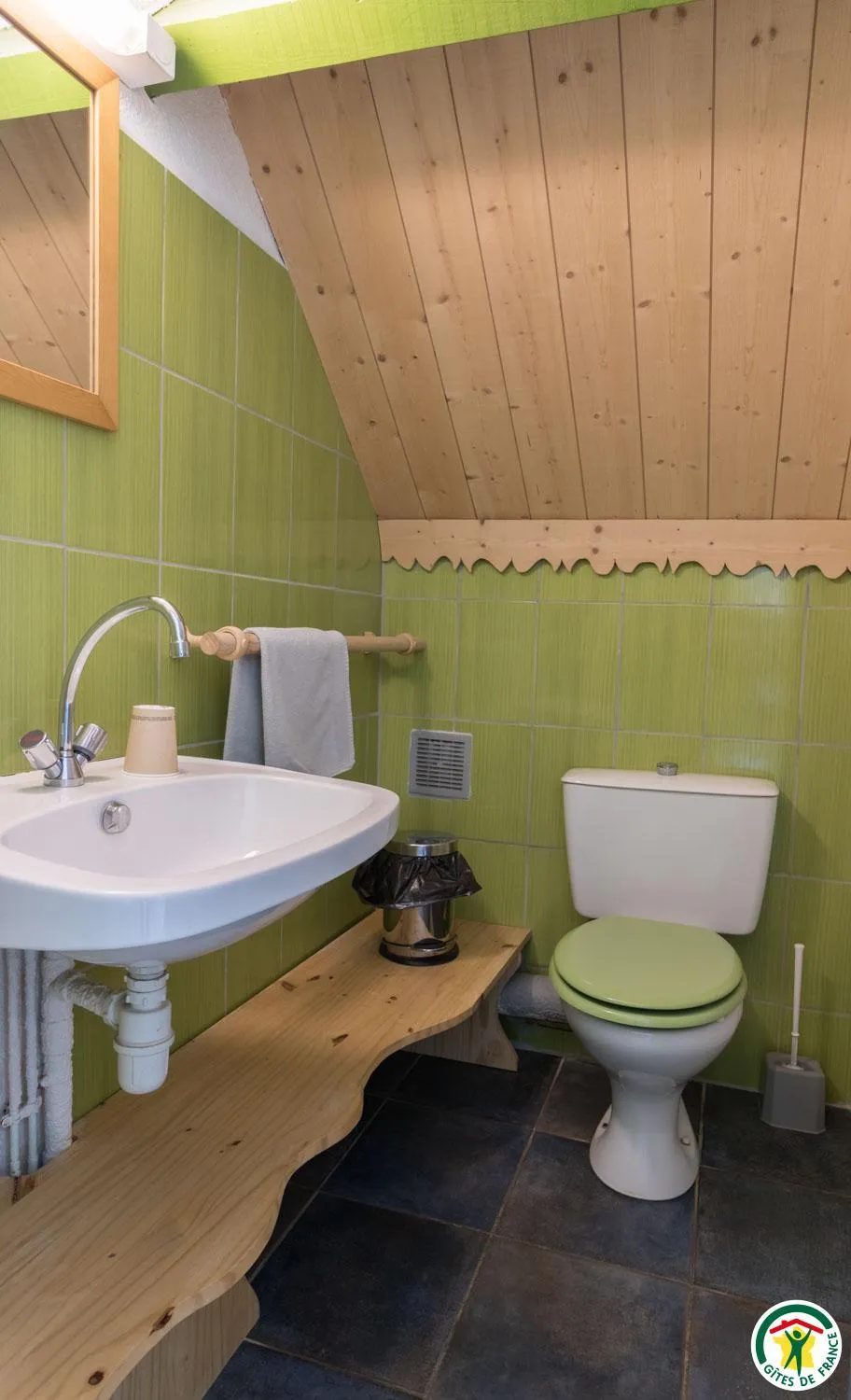 Toilet in Auberge La Soulan