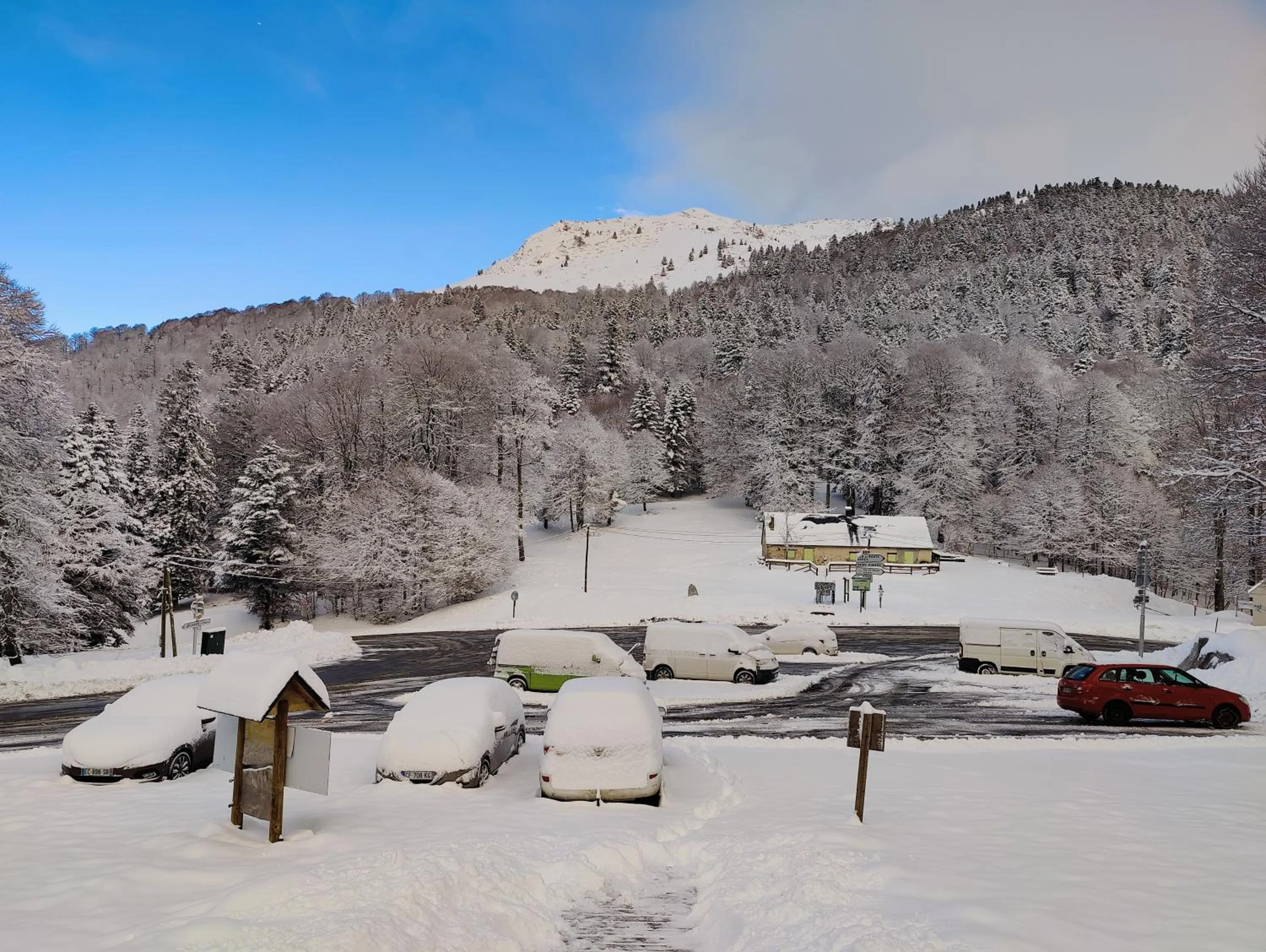 Mountain view in Auberge La Soulan
