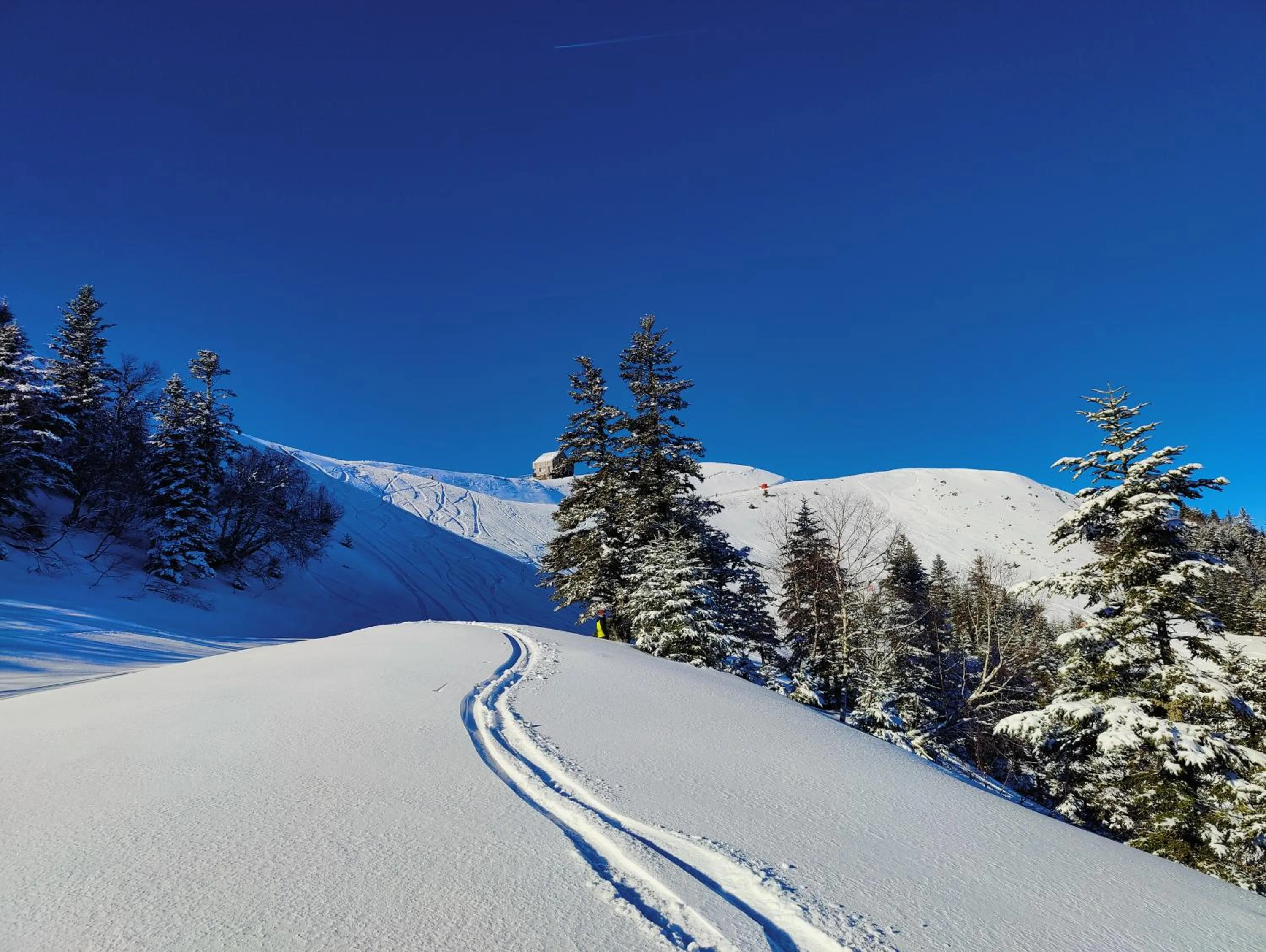 Skiing in Auberge La Soulan