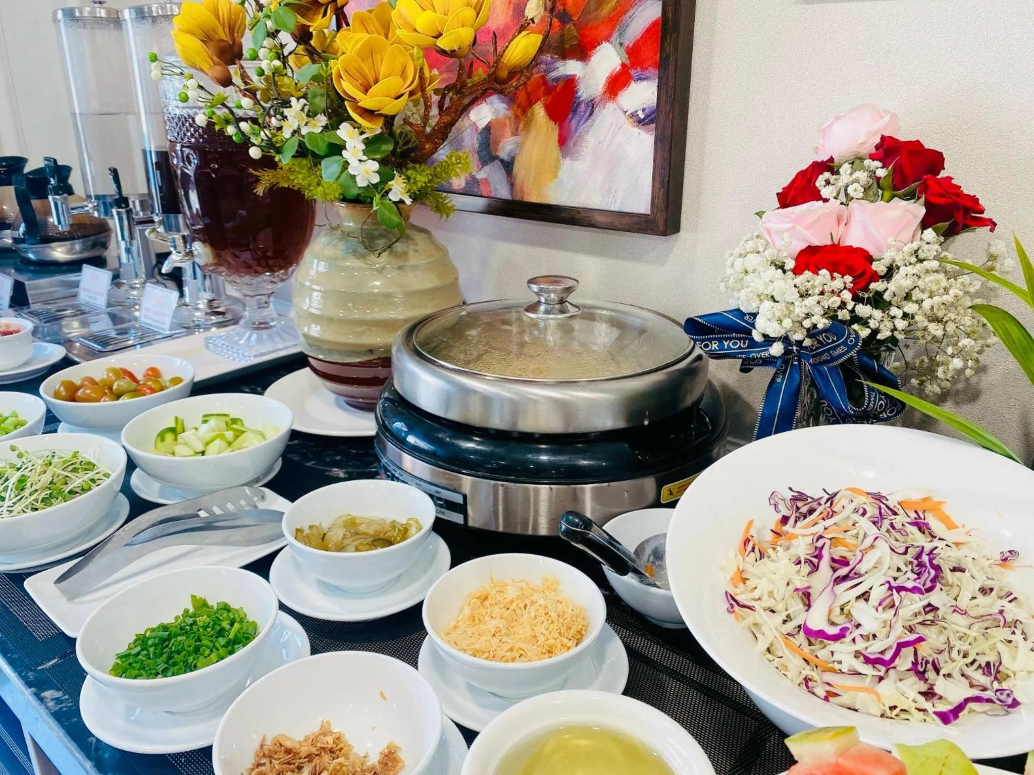 Food and drinks in Hera Luxury Hotel