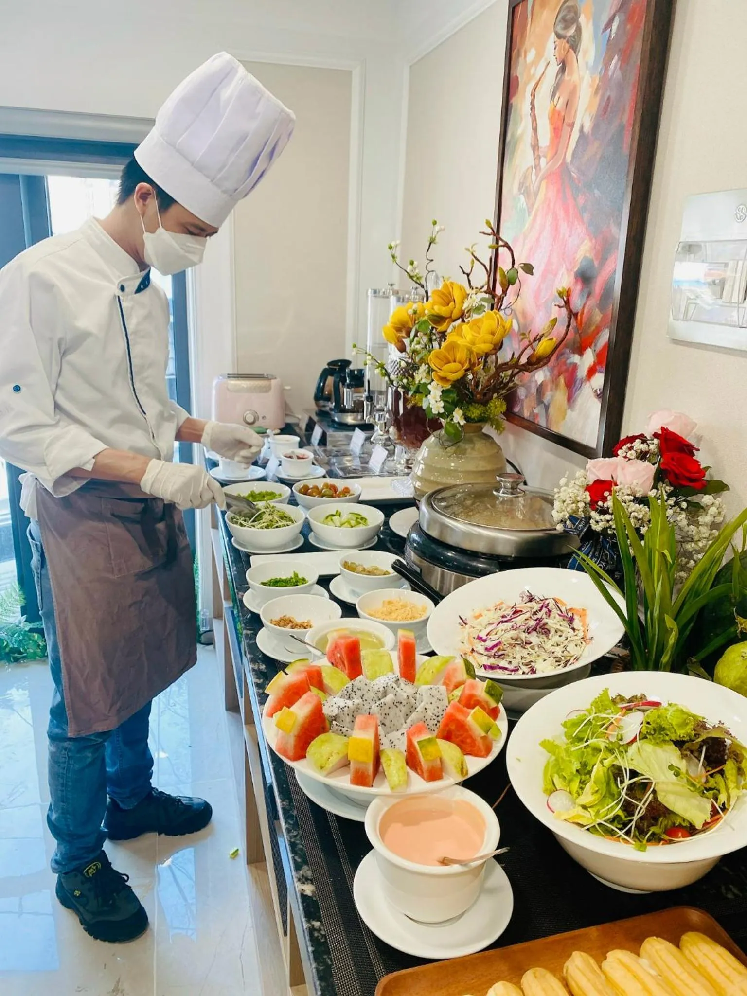 Food and drinks in Hera Luxury Hotel