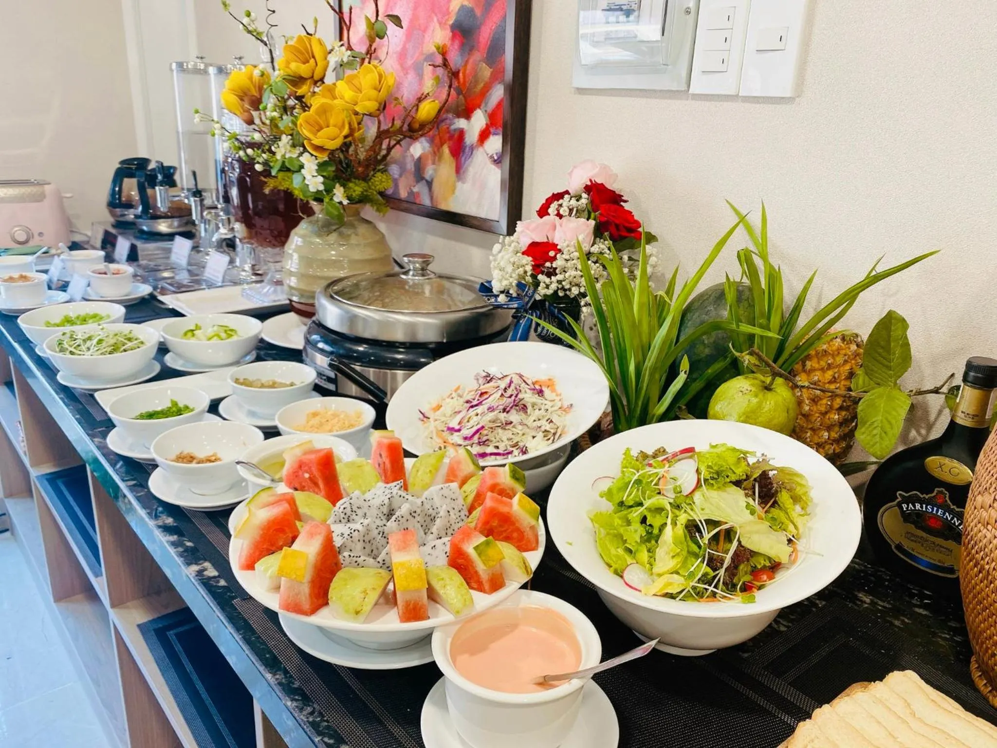 Food and drinks in Hera Luxury Hotel