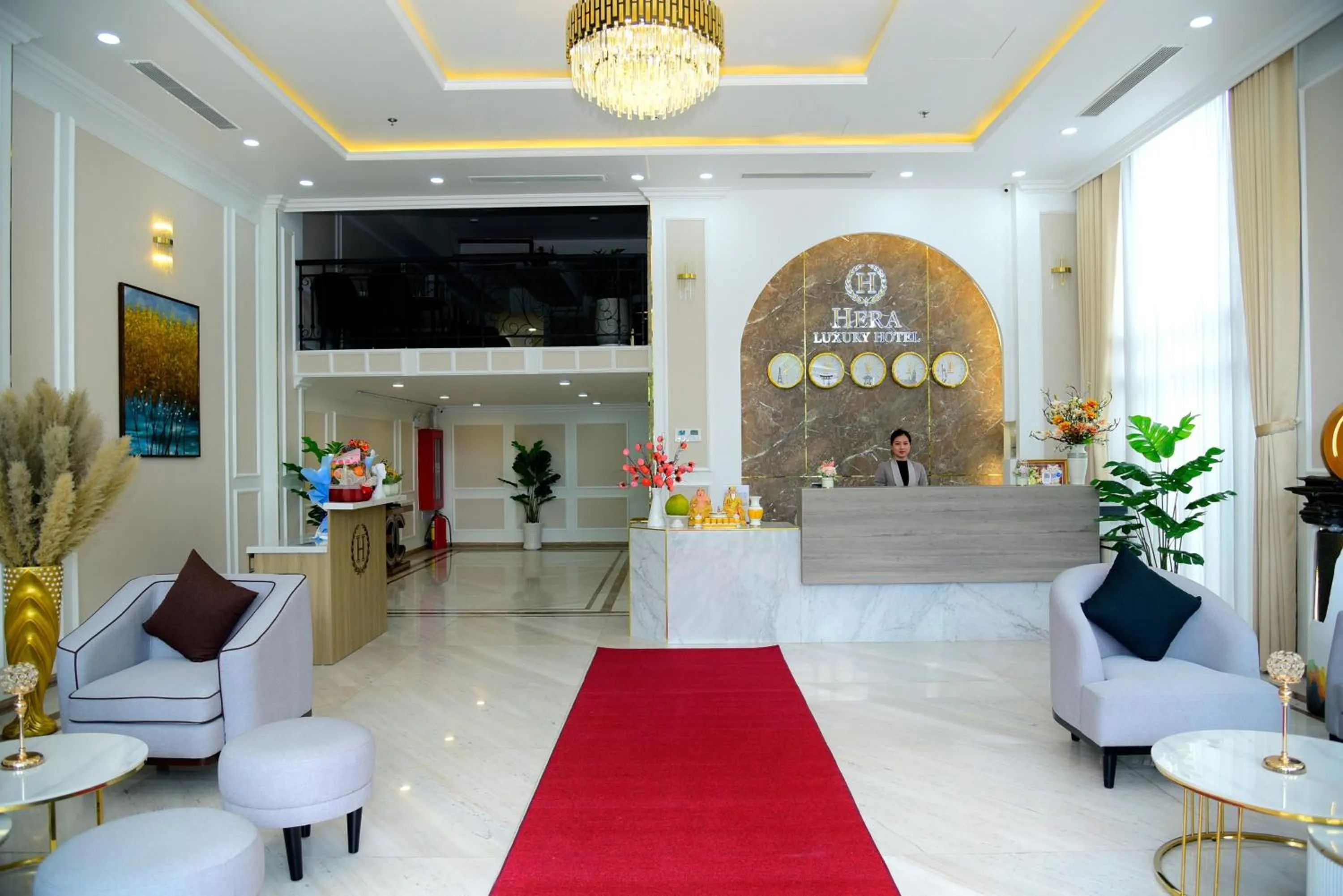 Living room in Hera Luxury Hotel