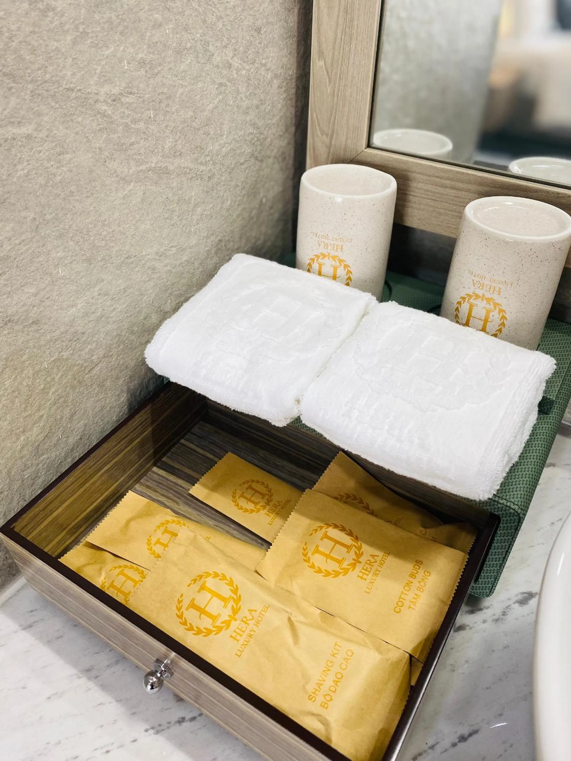 towels in Hera Luxury Hotel