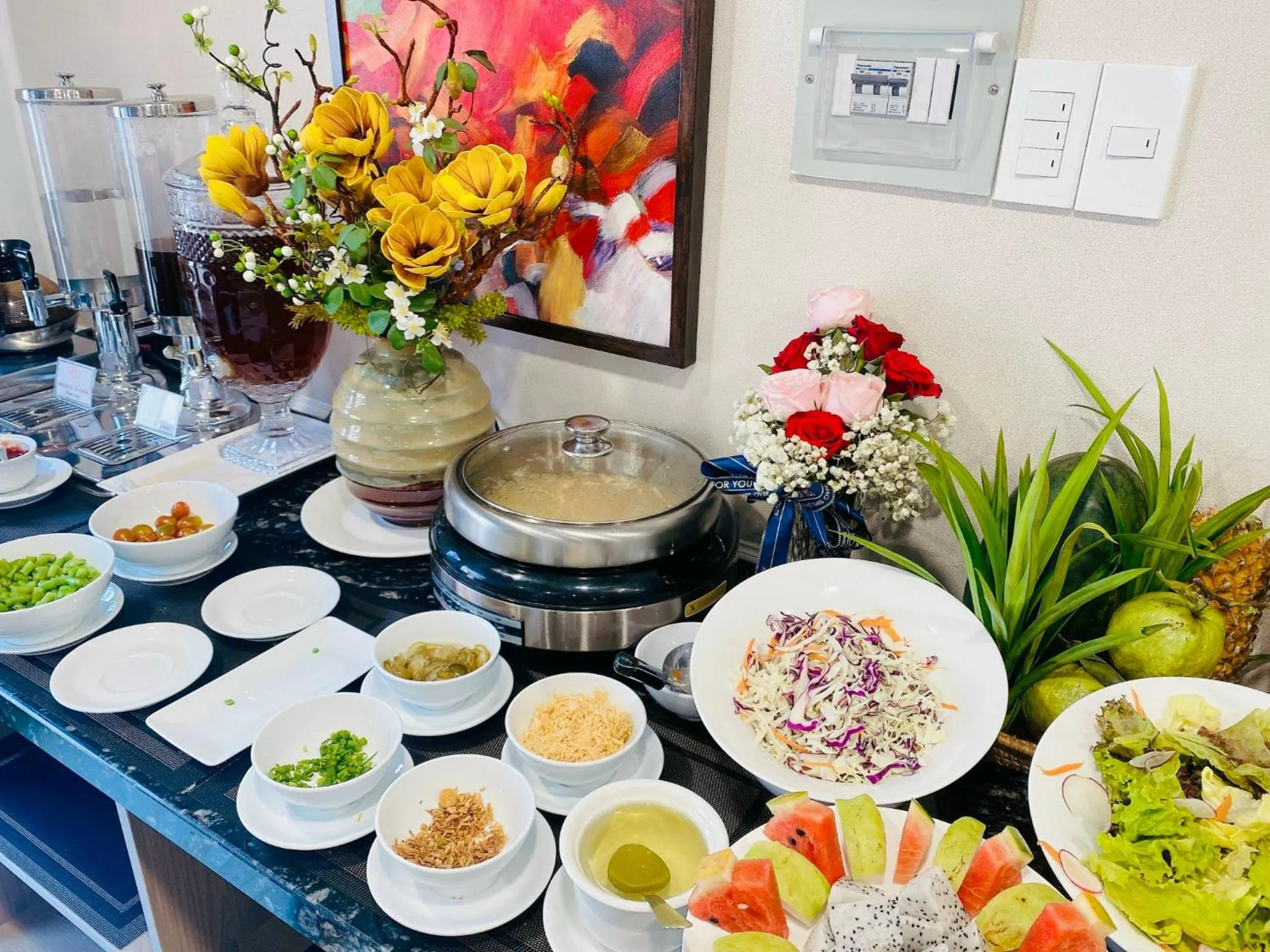 Food and drinks in Hera Luxury Hotel