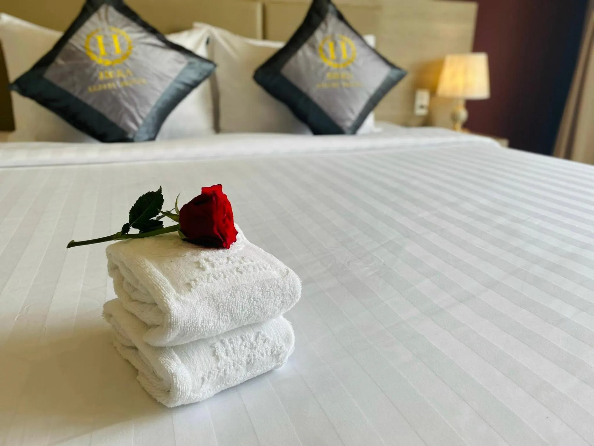 Photo of the whole room, Bed in Hera Luxury Hotel