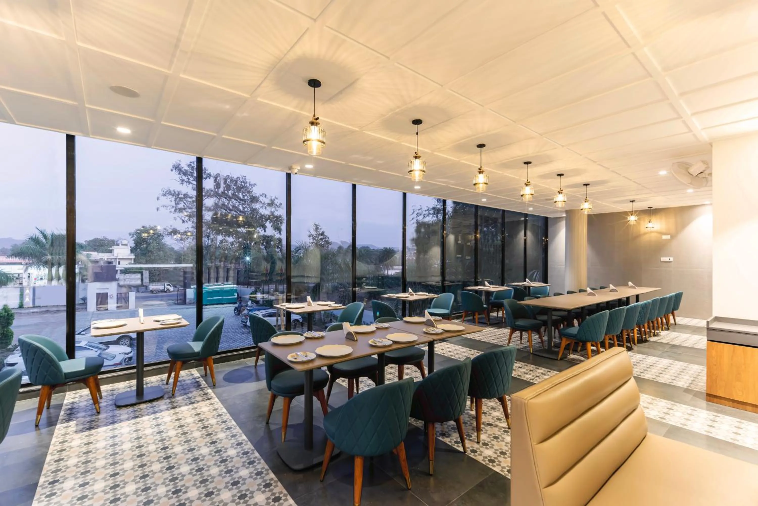 Dinner in Hotel Bafna Lawn