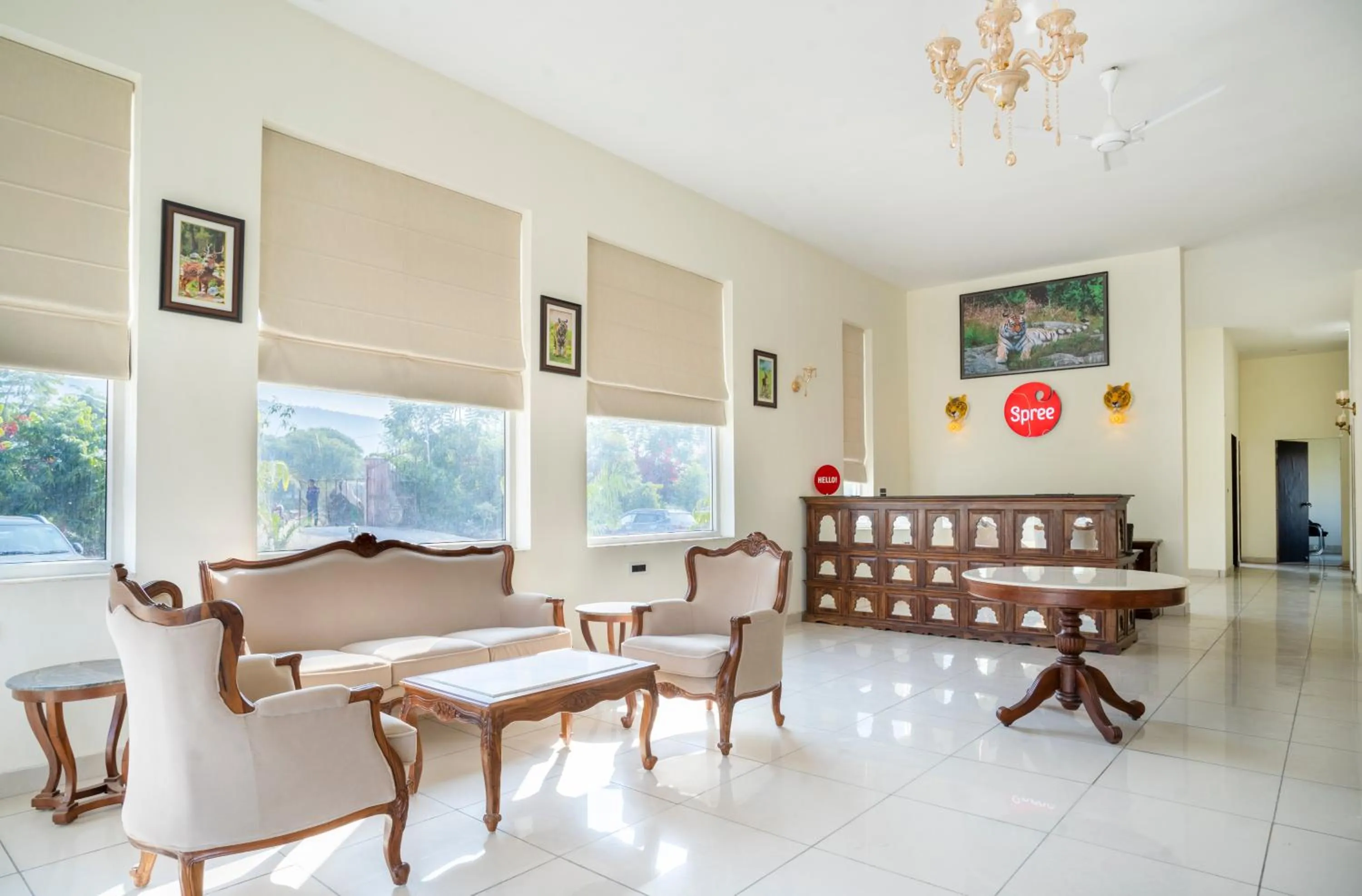 Lobby or reception in Spree Resort Sariska