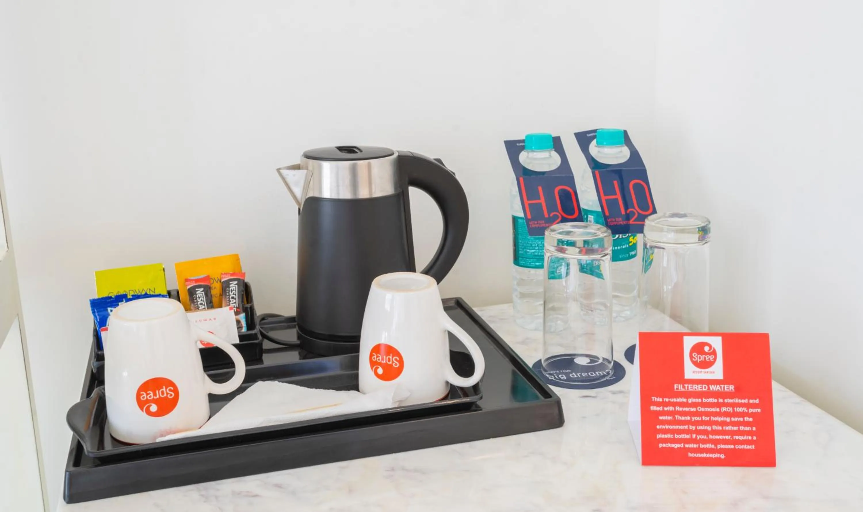 Coffee/tea facilities in Spree Resort Sariska