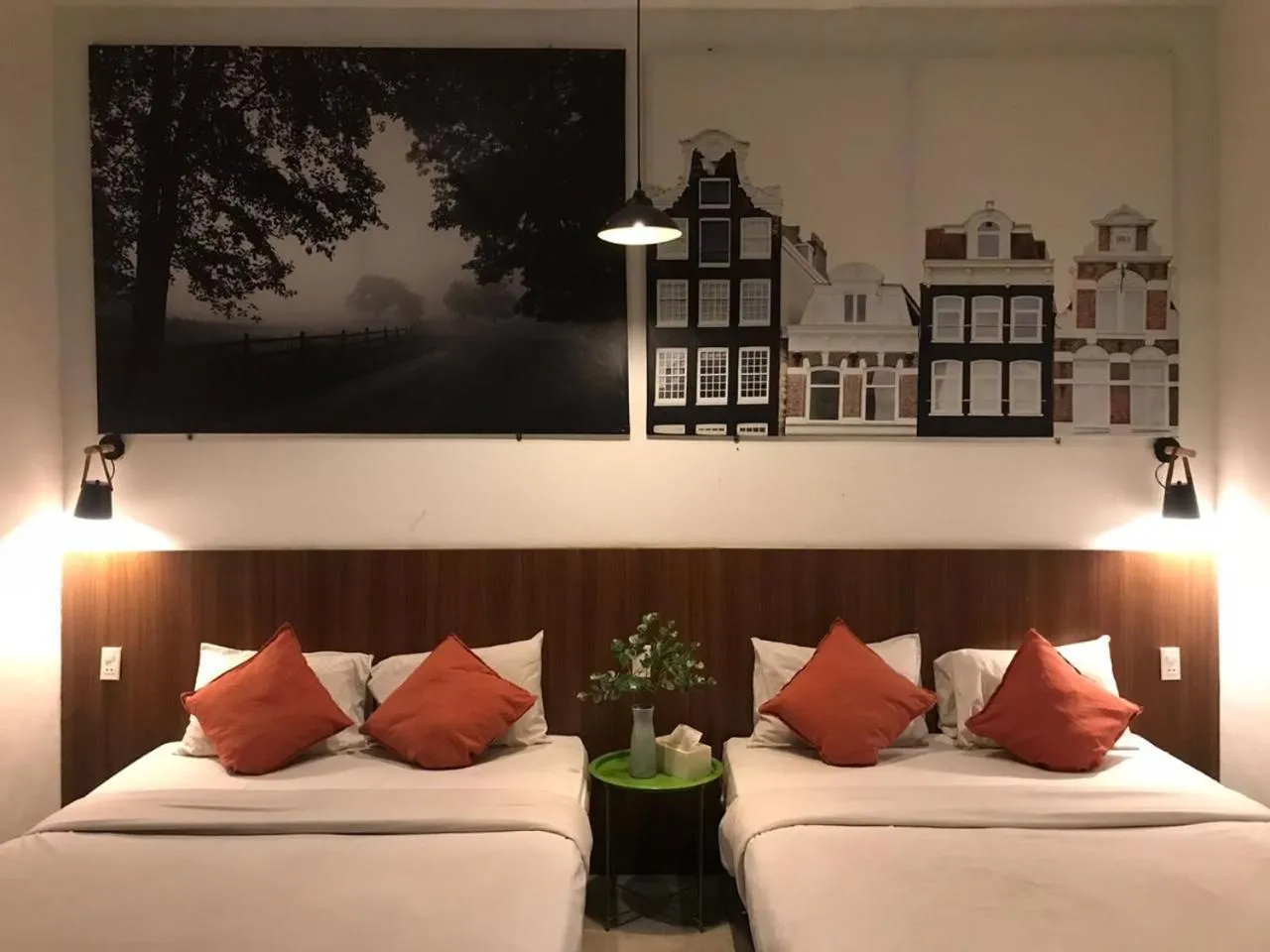 Bed in Vosstel Guest House