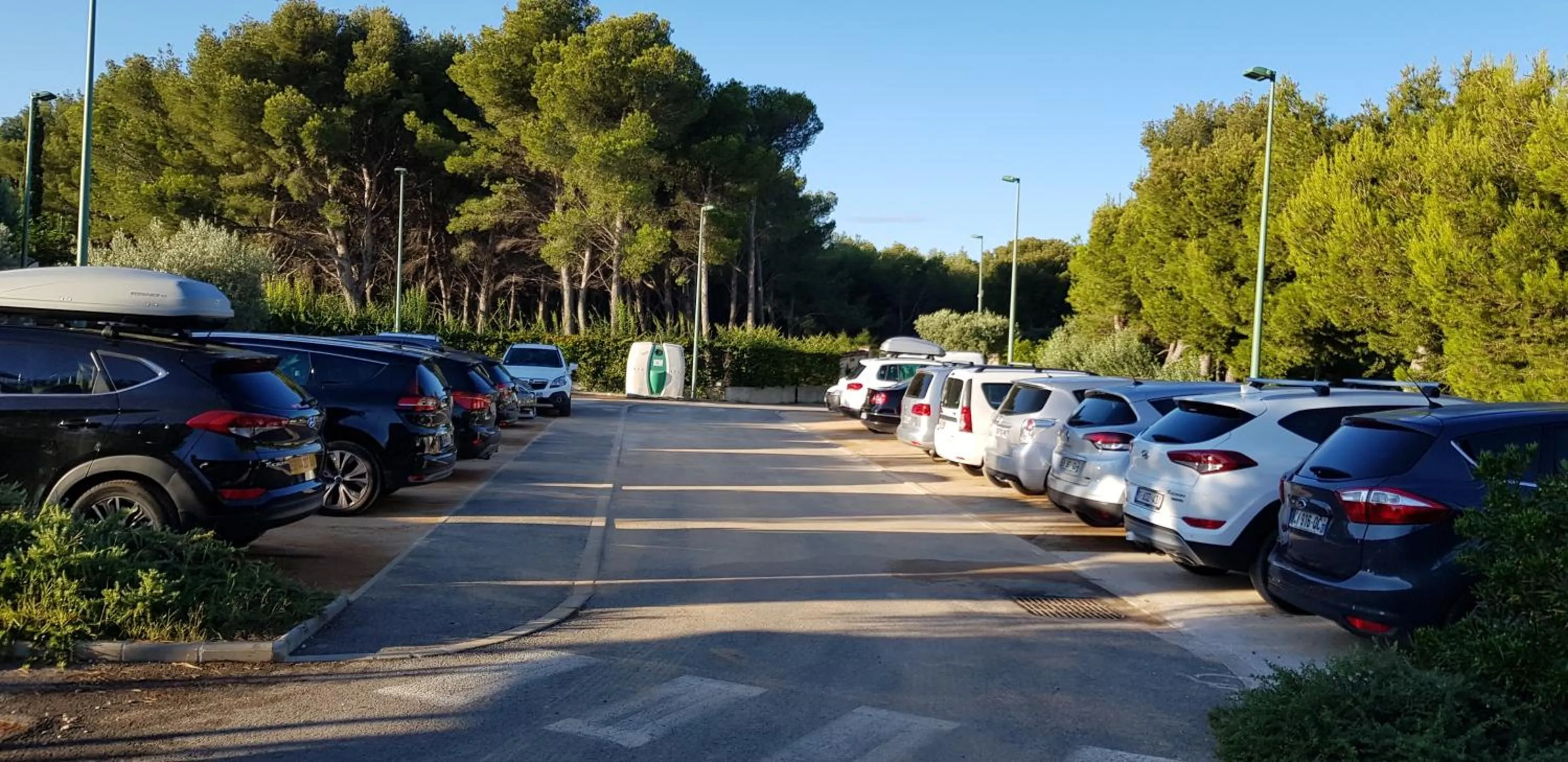 Parking in Appart'hotel Résidence La Provence