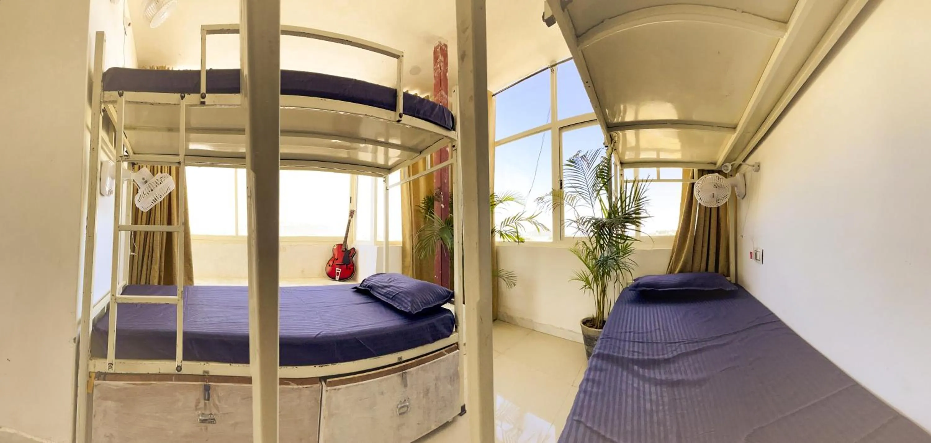 Bed in Mild Life Hostel Udaipur