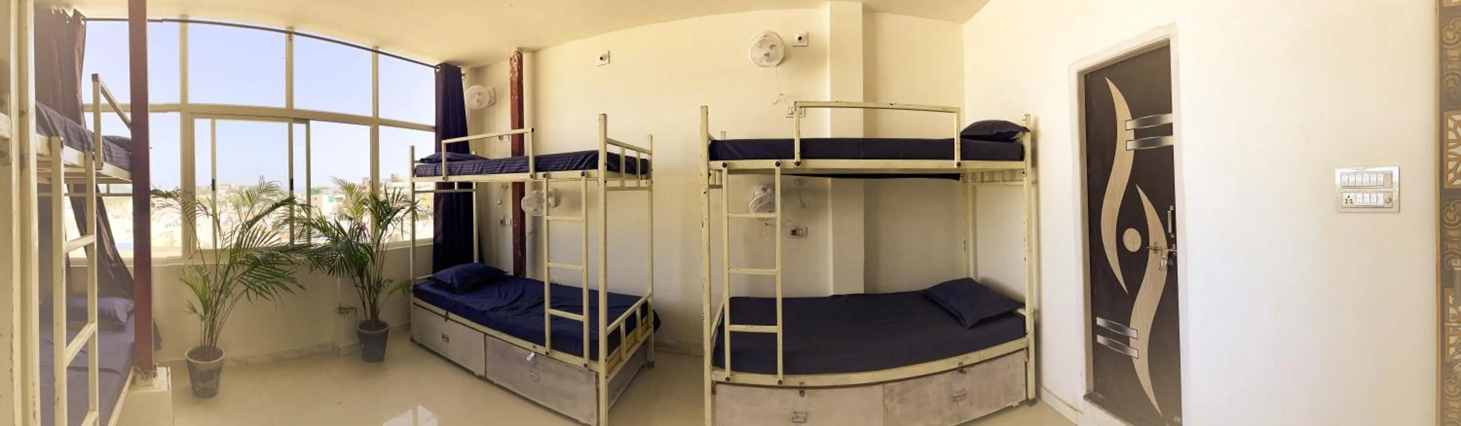 bunk bed in Mild Life Hostel Udaipur
