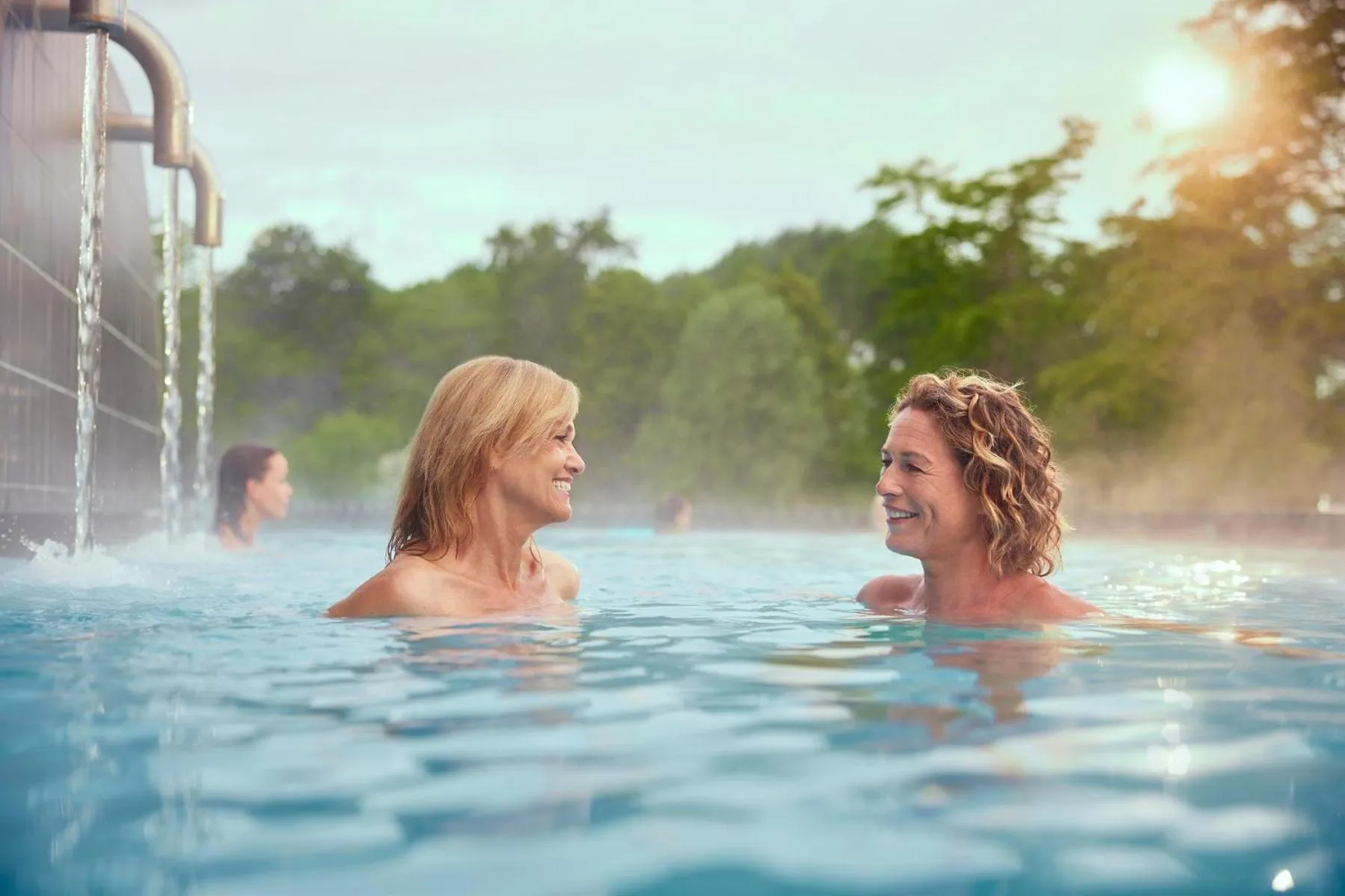 Hot Spring Bath in Thermen Bad Nieuweschans