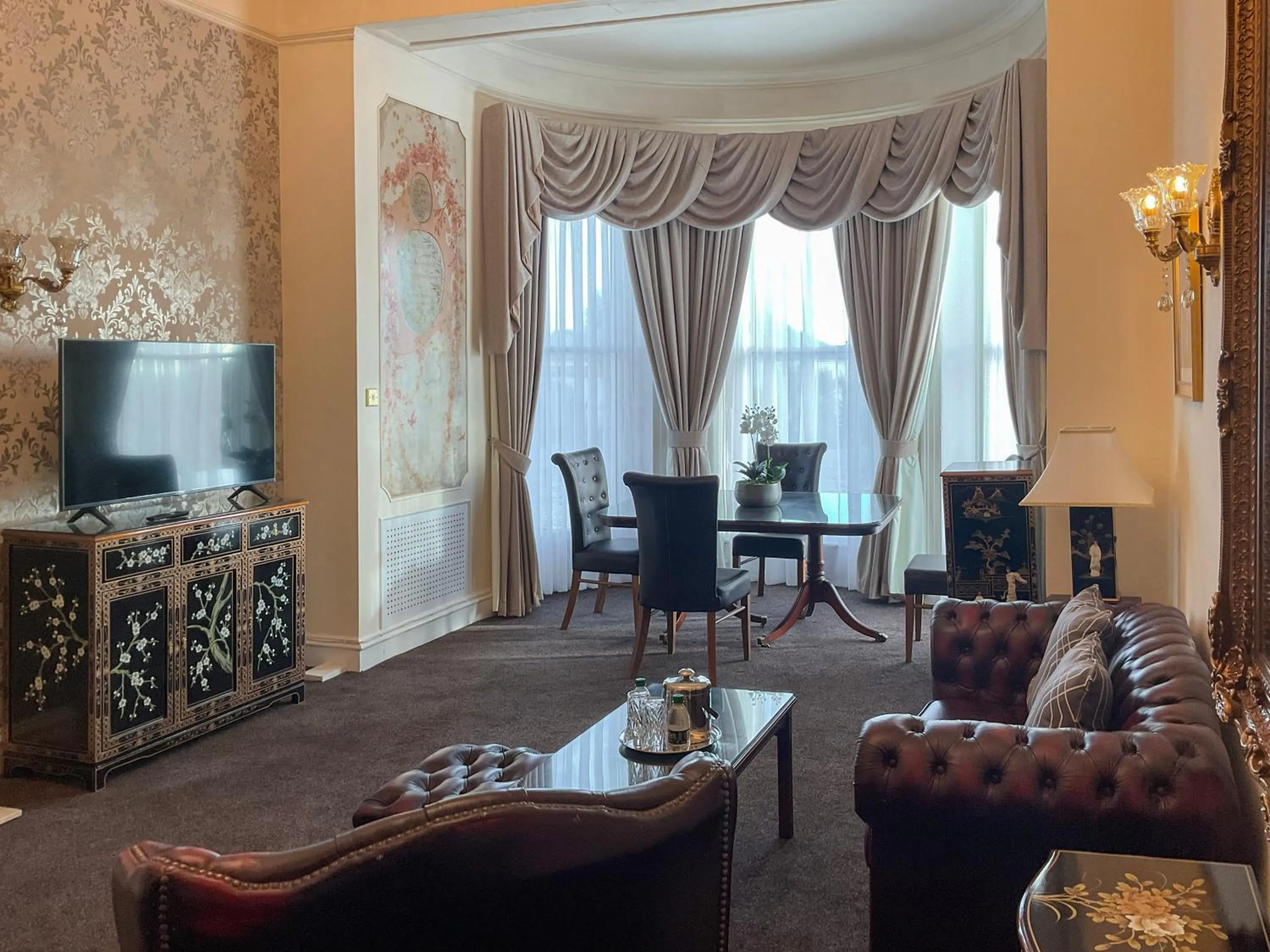 Seating area in Royal Bath Hotel & Spa Bournemouth