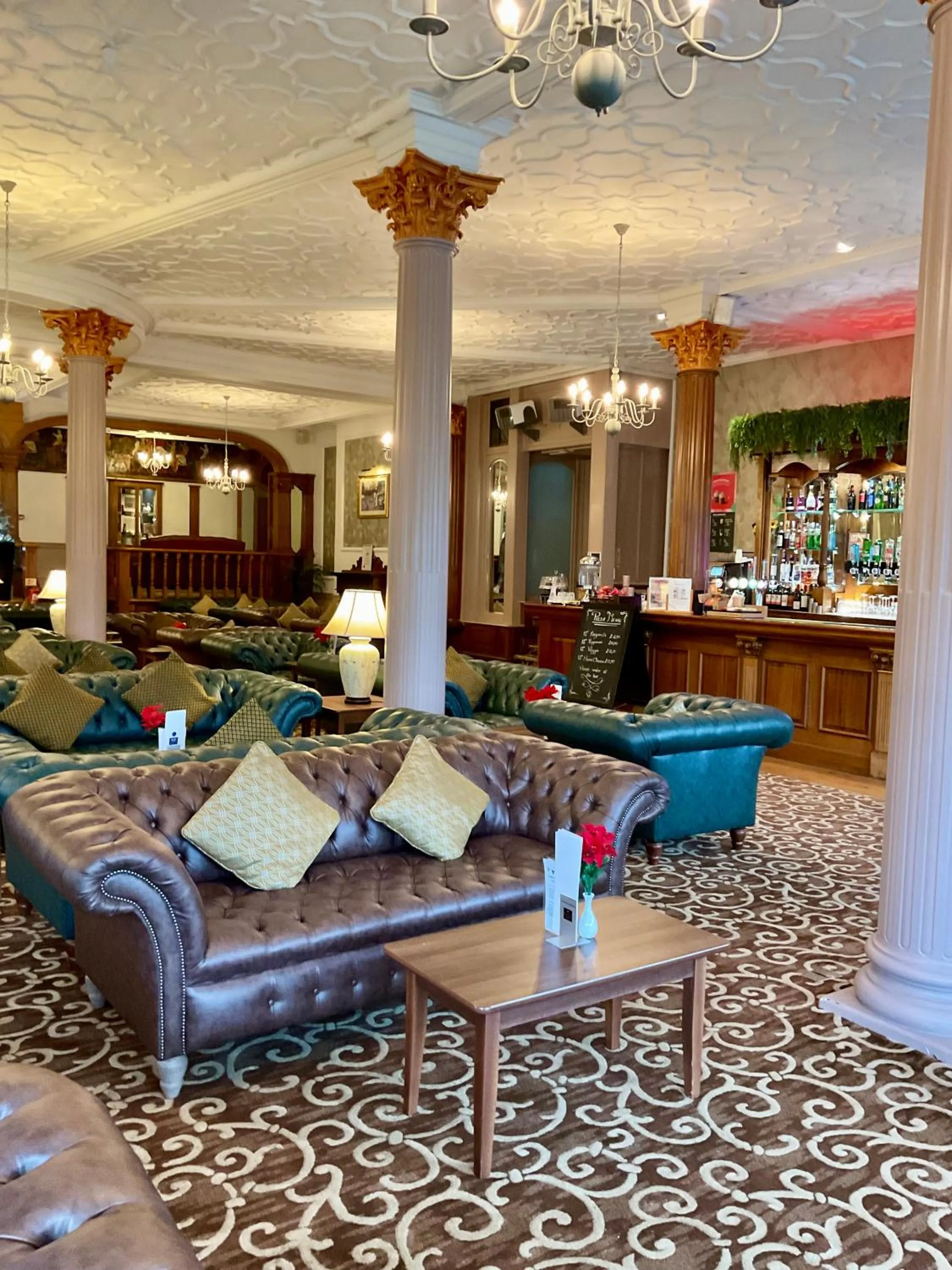 Lounge or bar in Royal Bath Hotel & Spa Bournemouth