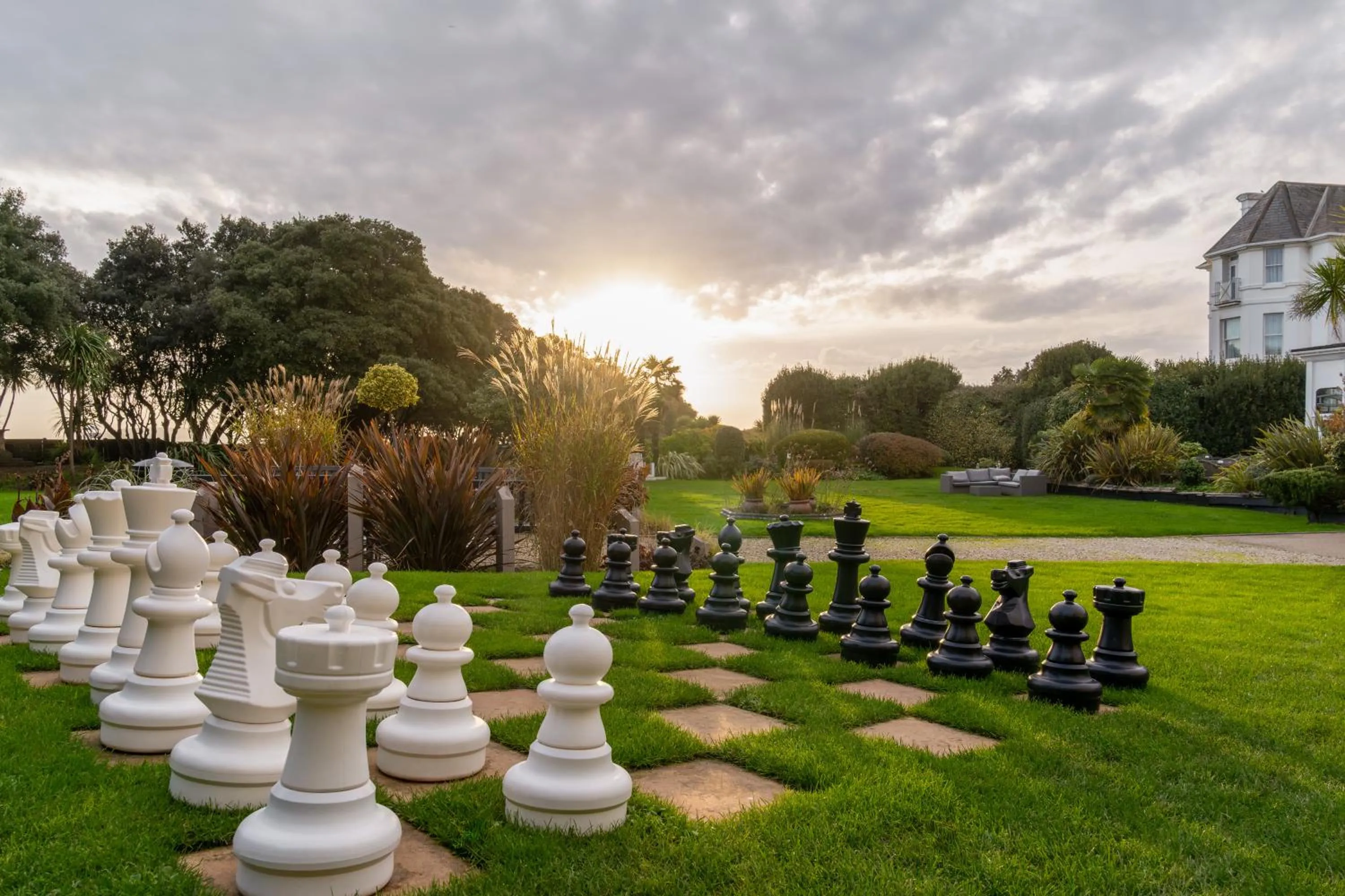 Garden in Royal Bath Hotel Bournemouth