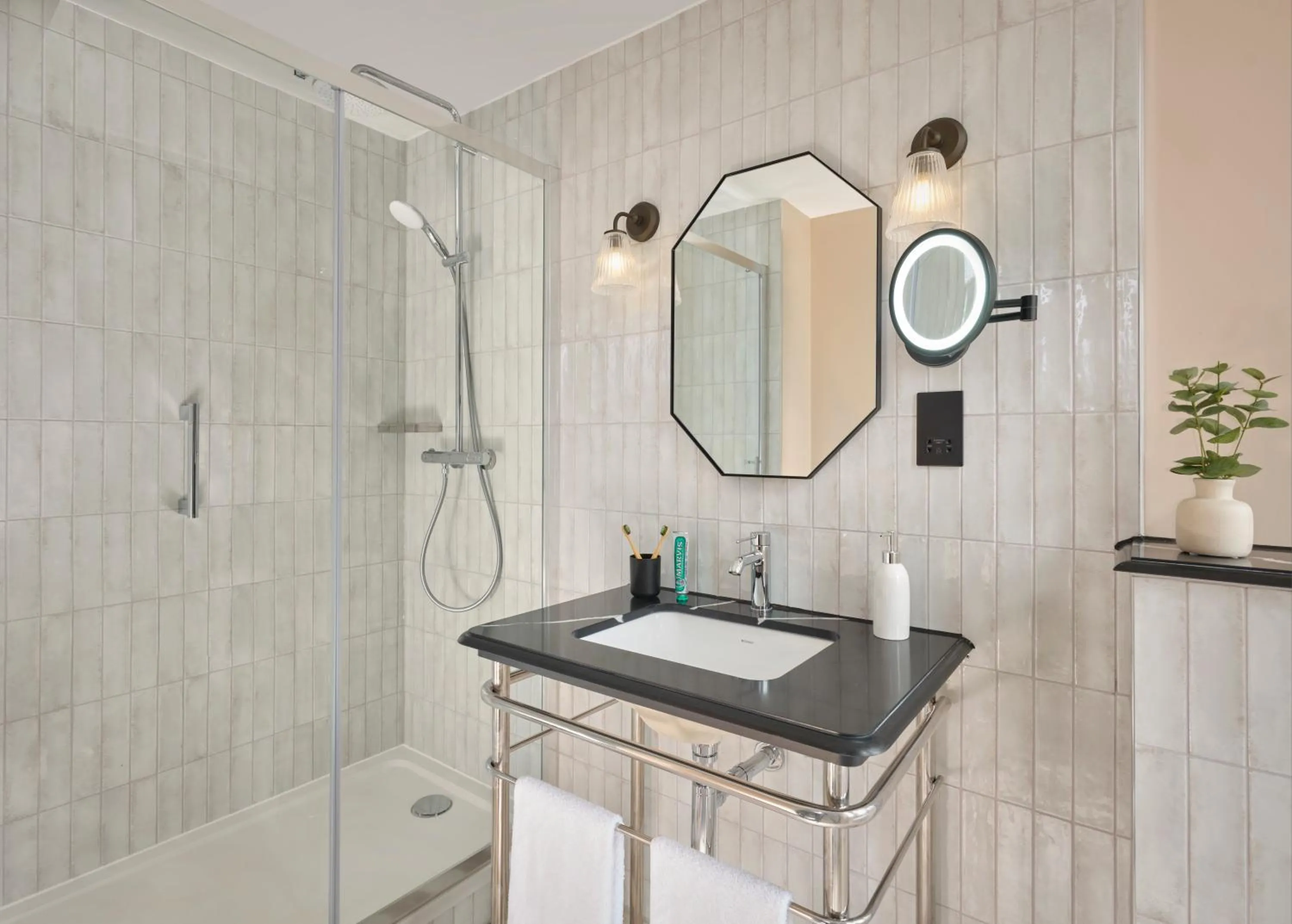 Shower in The Grand Hotel Leicester by The Unlimited Collection