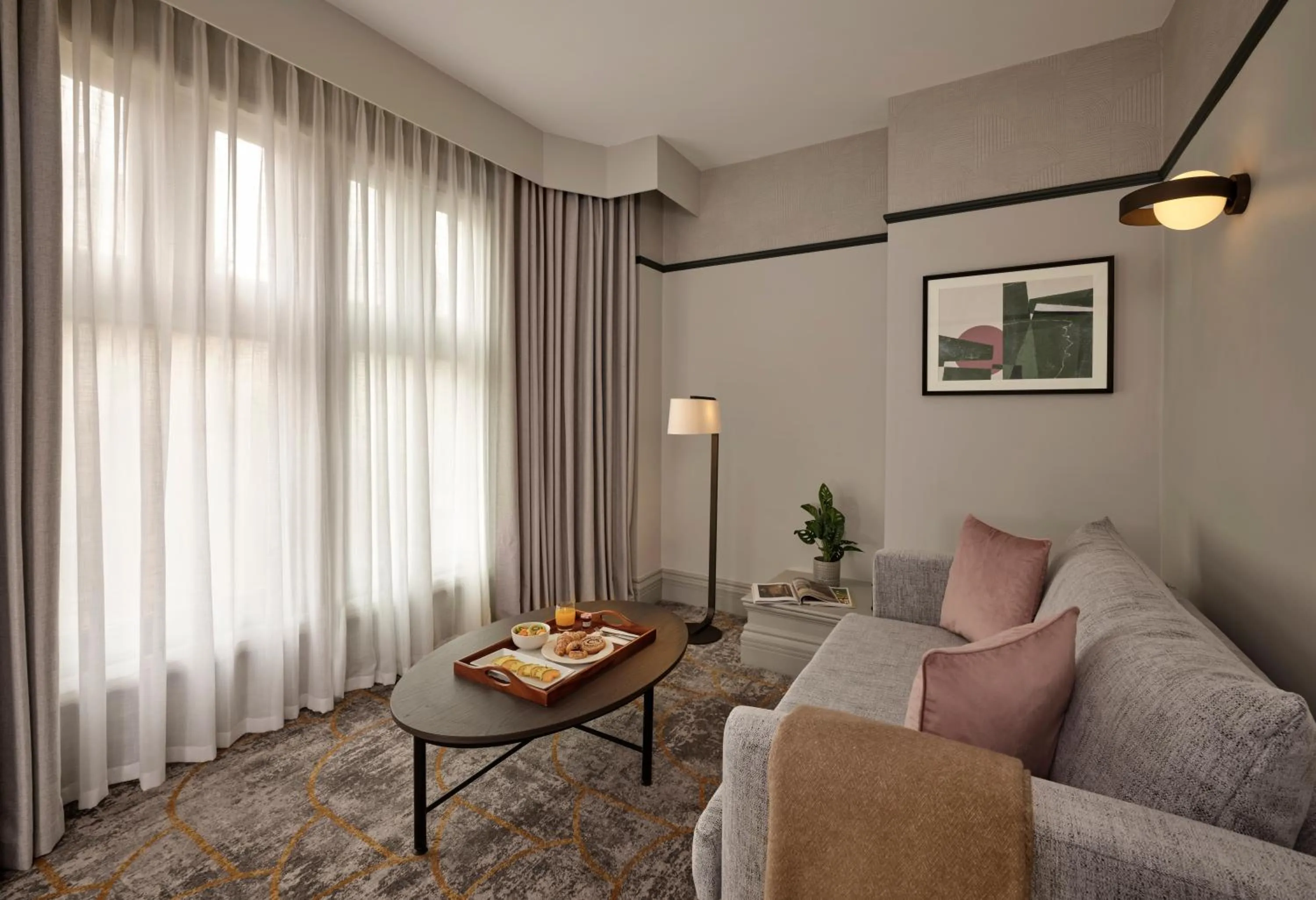 Living room in The Grand Hotel Leicester by The Unlimited Collection