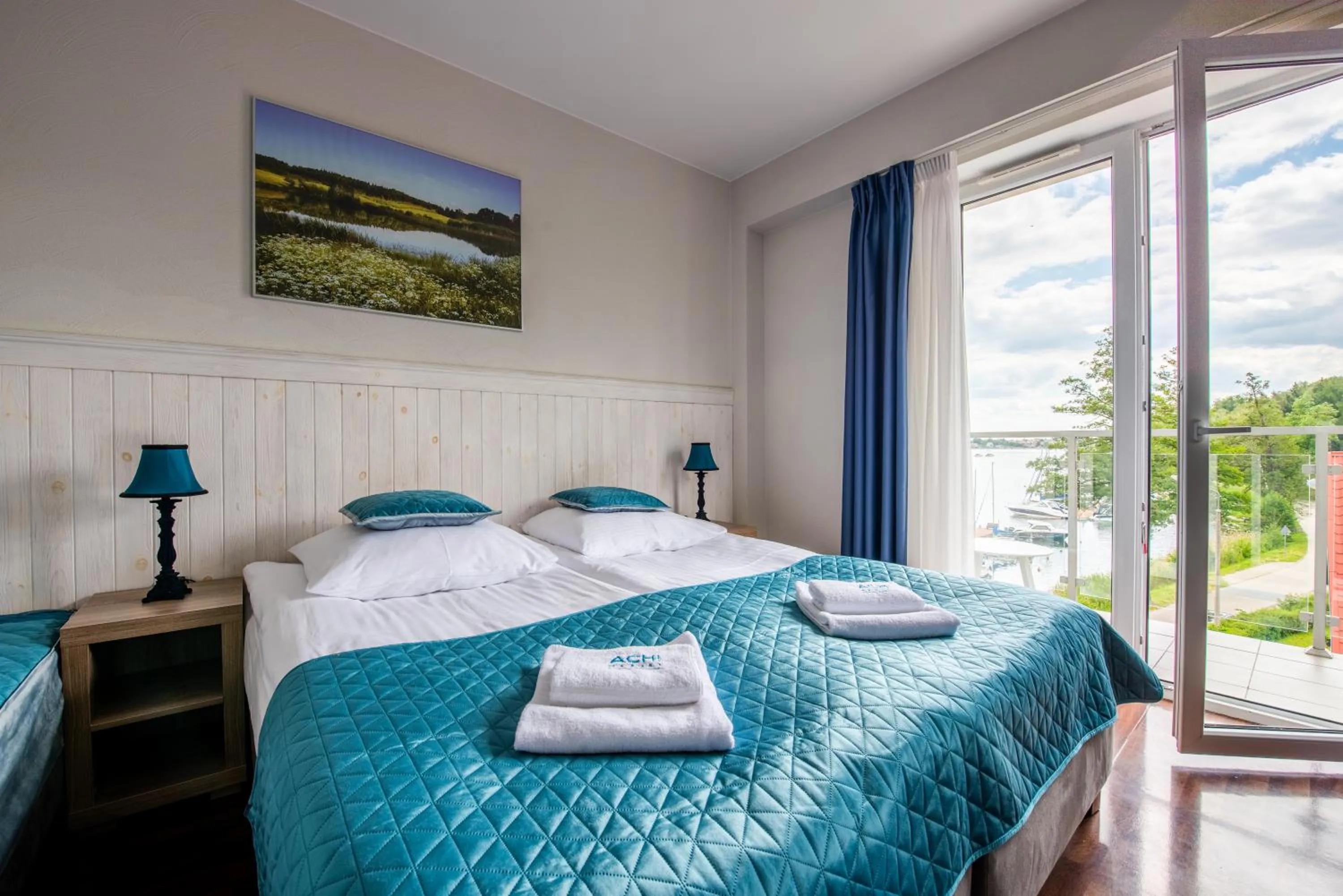 Photo of the whole room, Bed in Ach Mazury