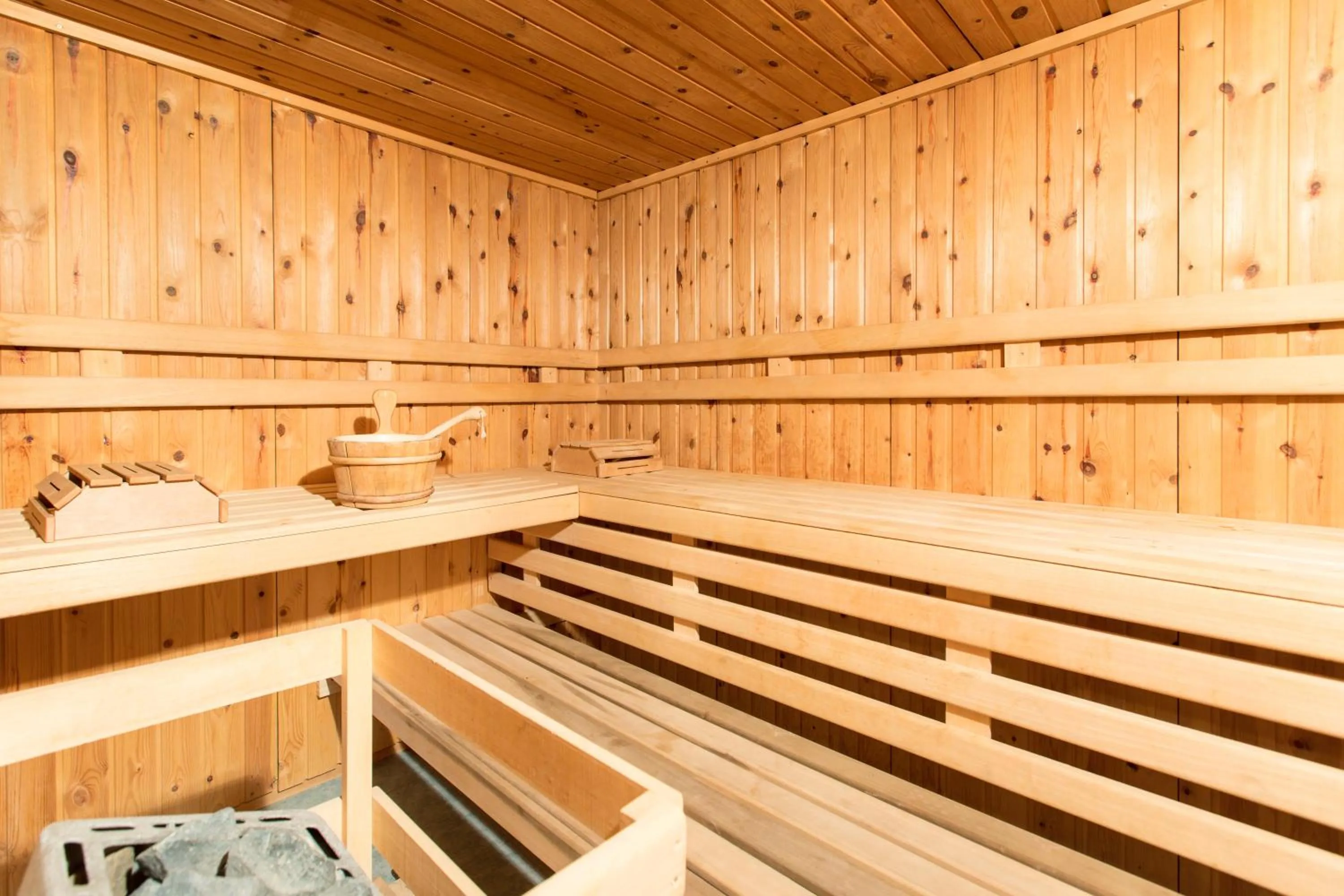 Sauna in Sovereign Beach Hotel