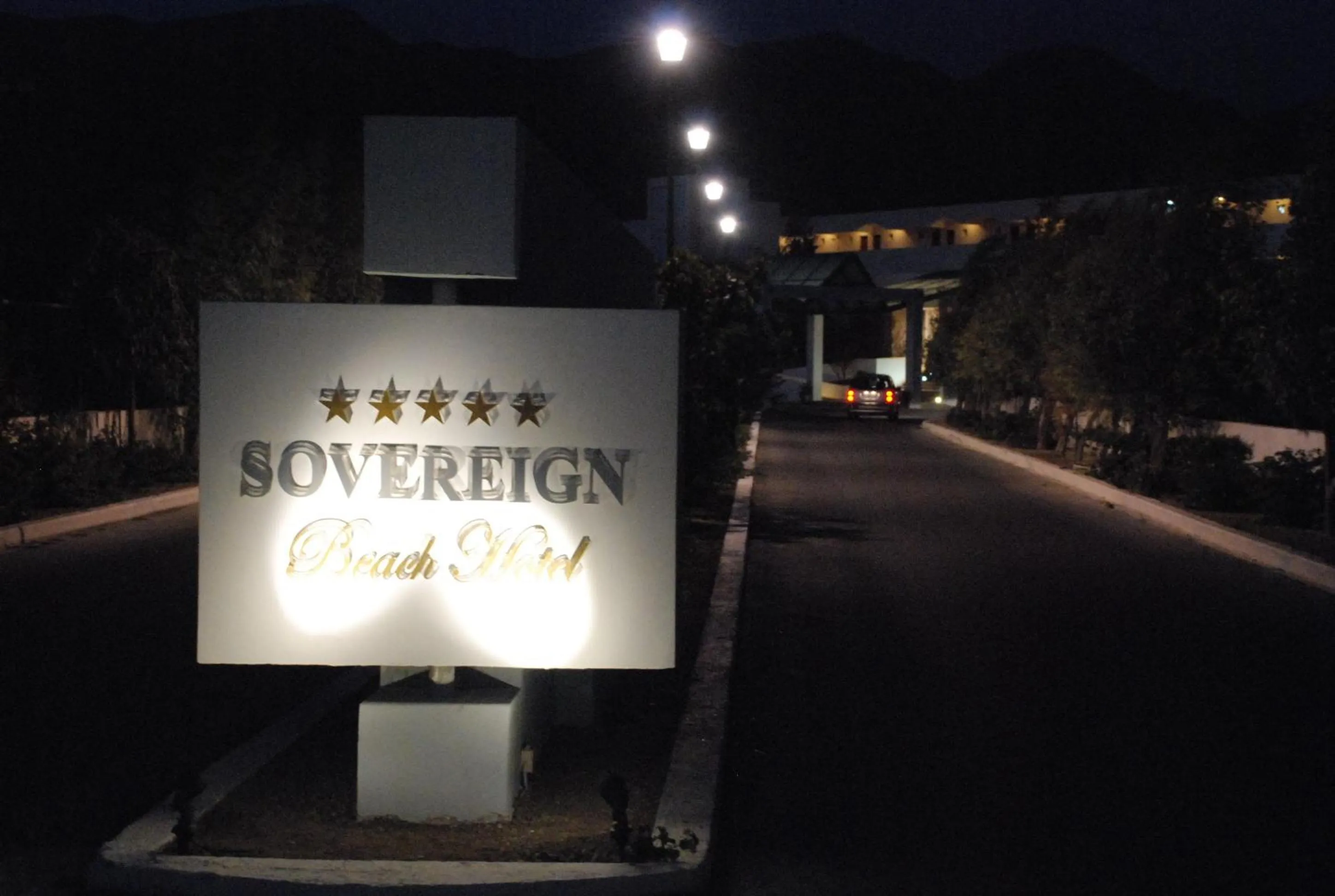 Logo/Certificate/Sign in Sovereign Beach Hotel