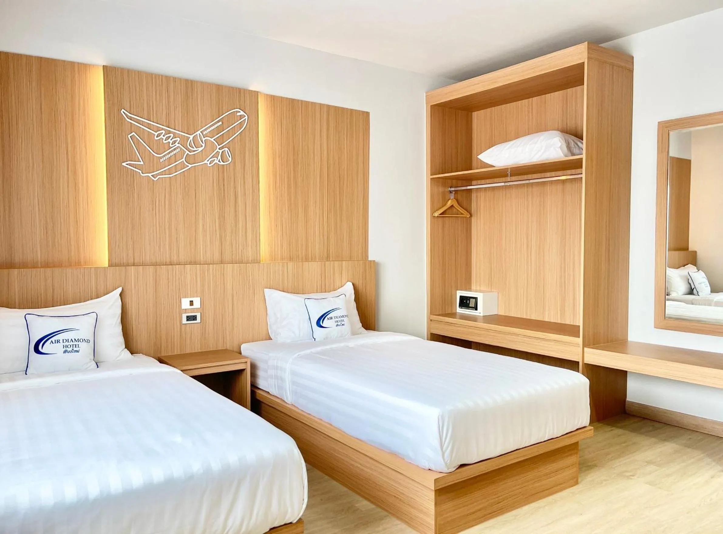 Bed in Air Diamond Hotel