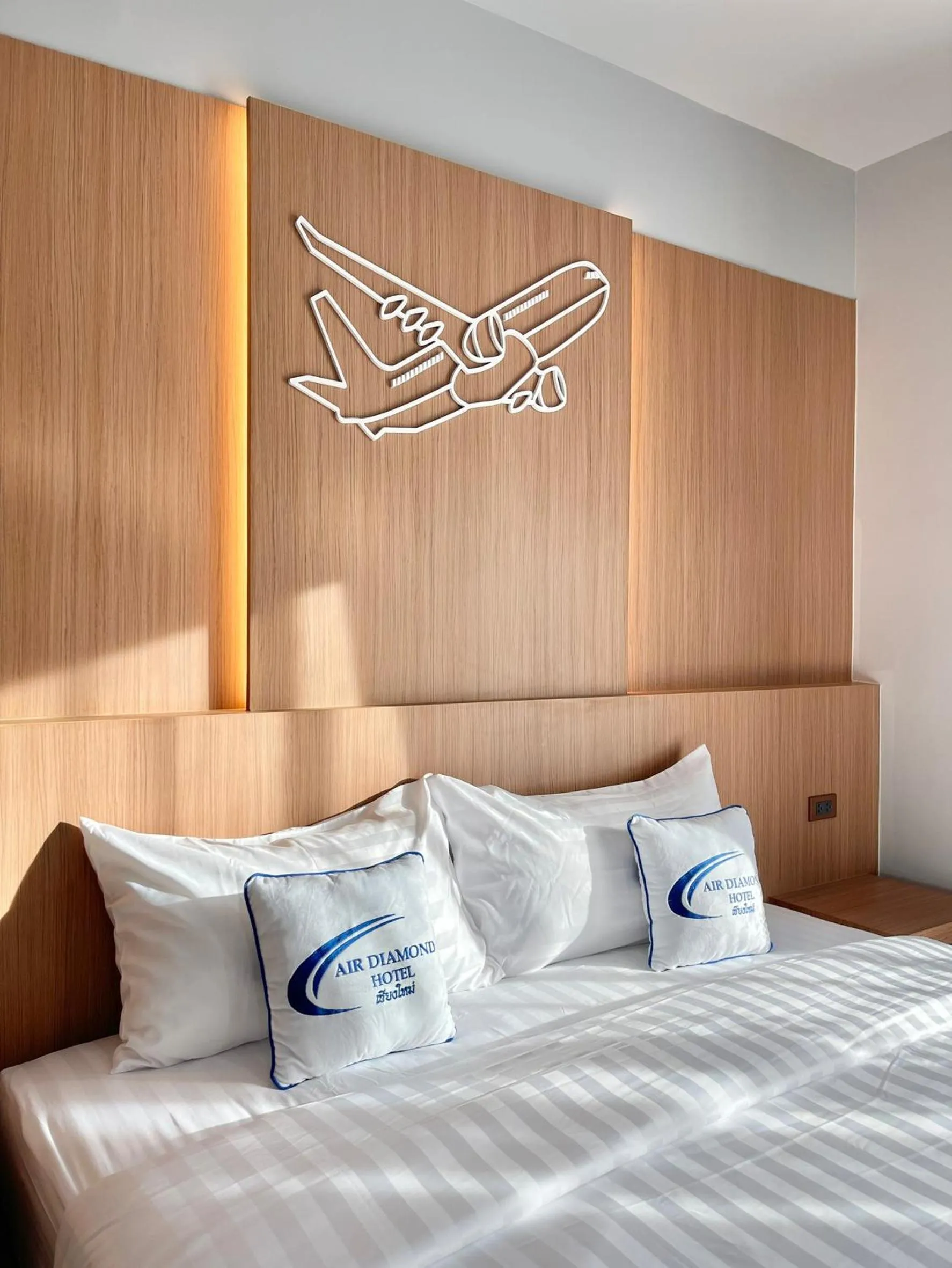 Bed in Air Diamond Hotel