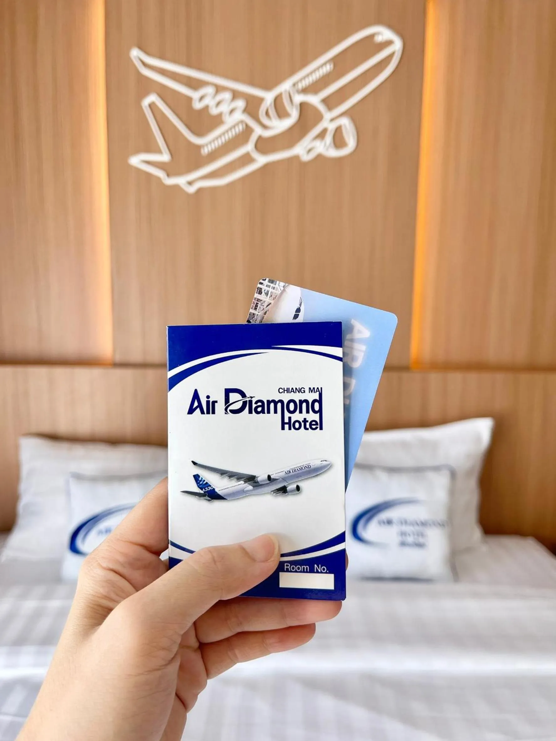 Property logo or sign, Bed in Air Diamond Hotel