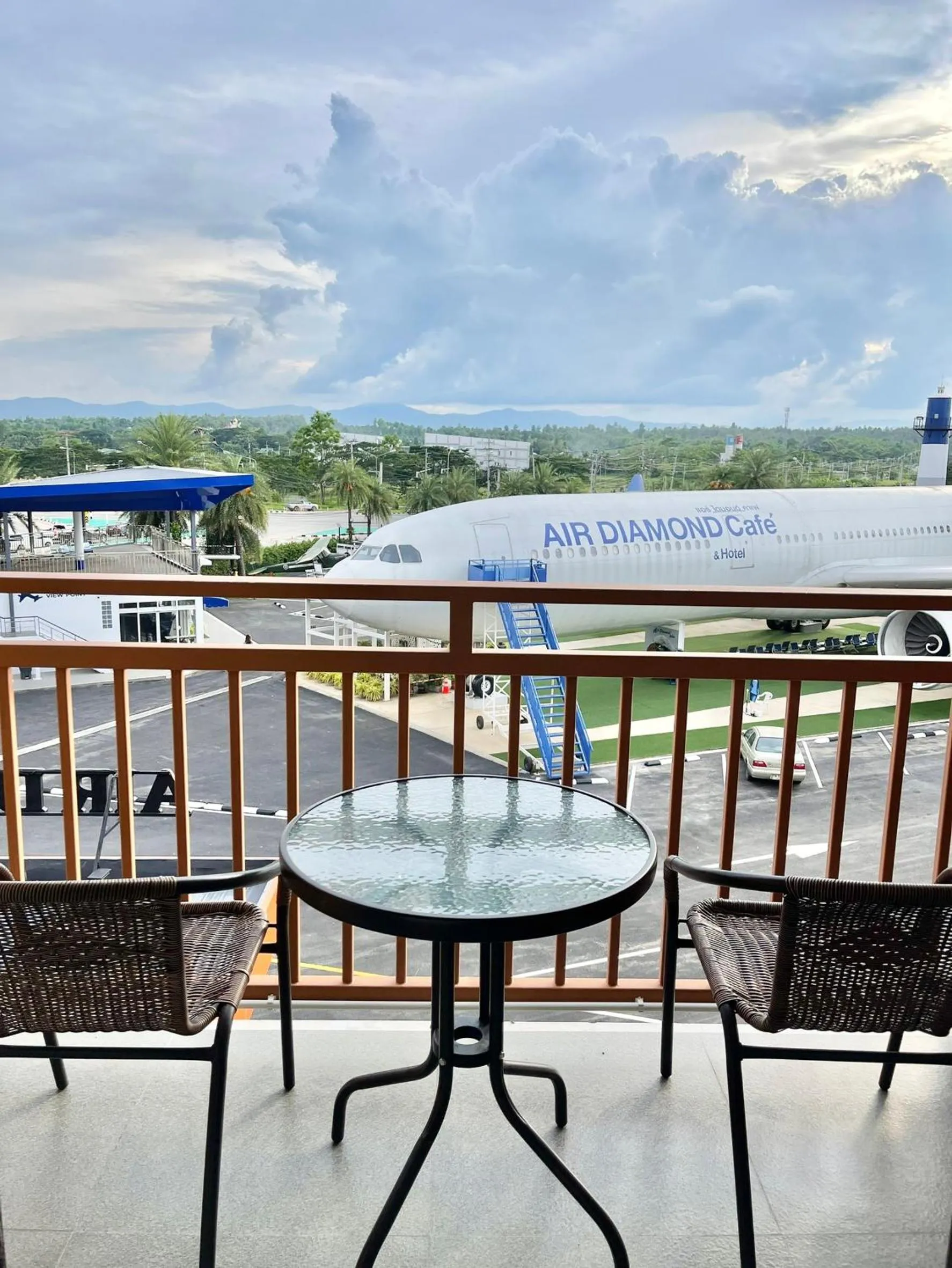 Patio in Air Diamond Hotel