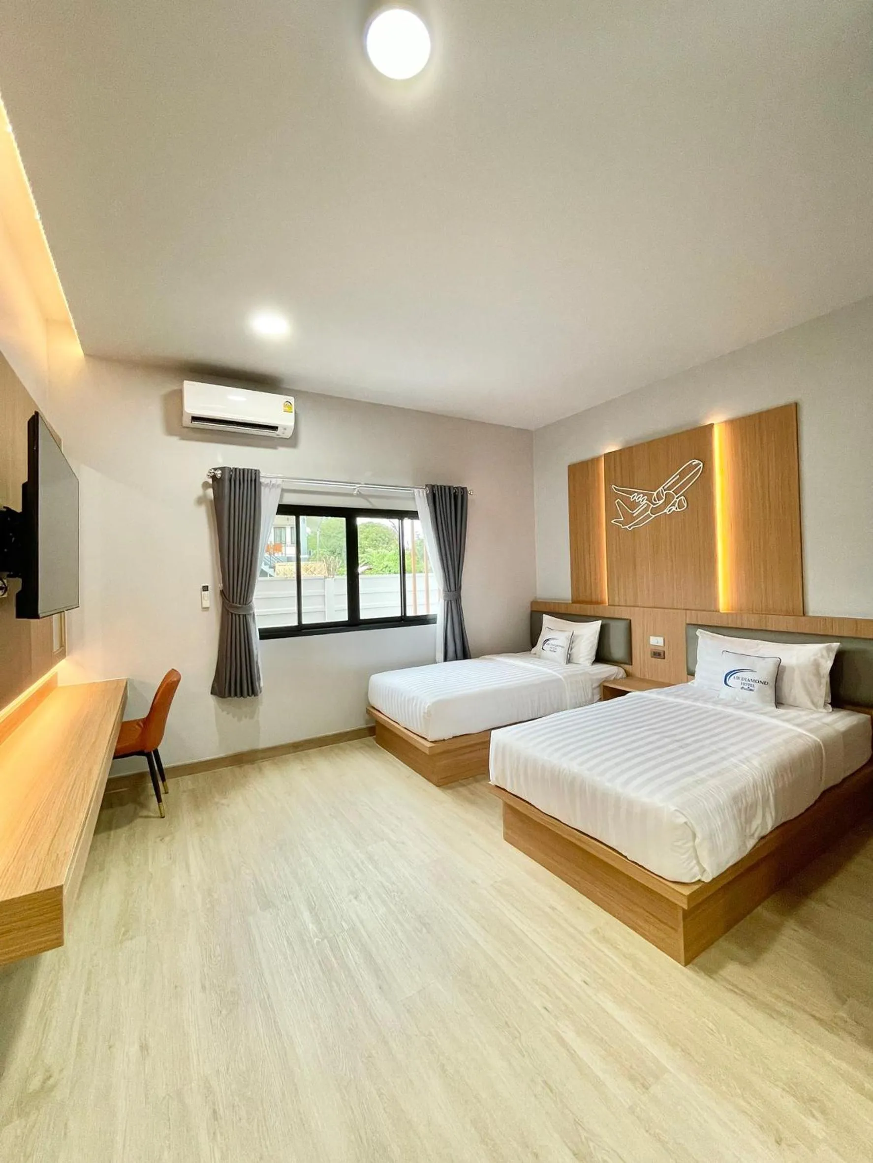 Bed in Air Diamond Hotel