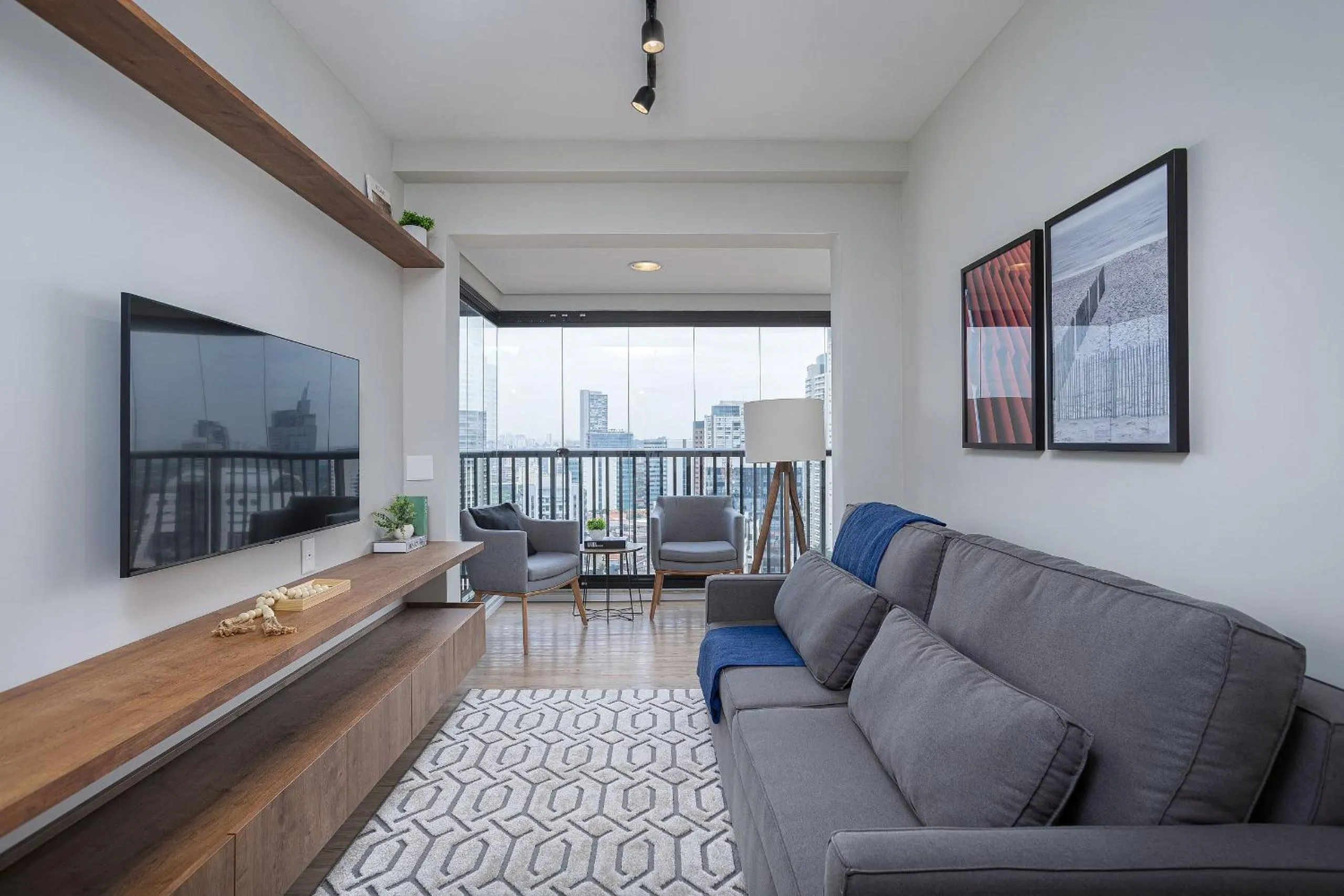 Living room in Expand Pinheiros