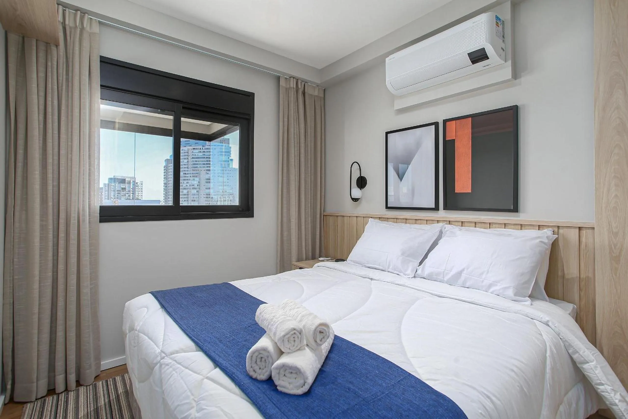 Living room, Bed in Expand Pinheiros