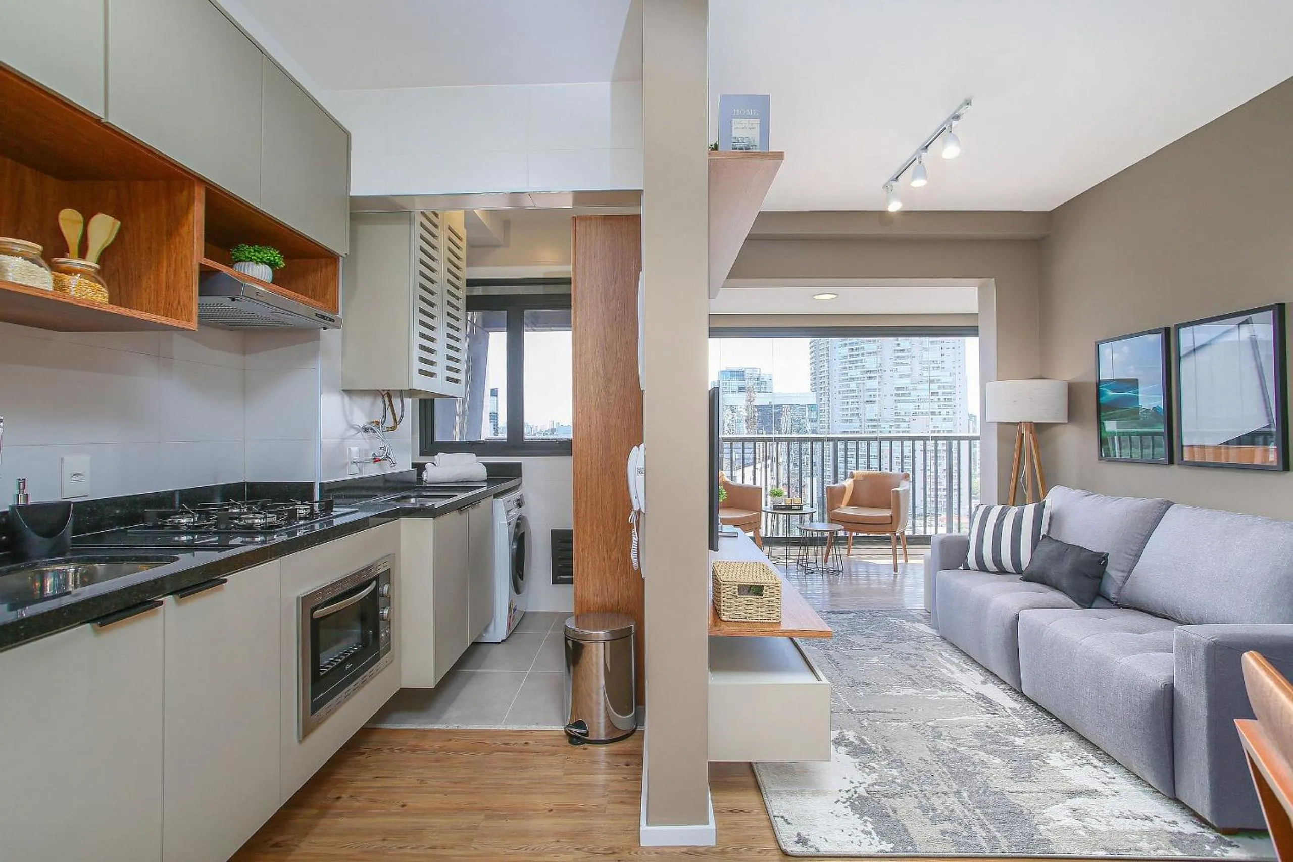 Apartment with View and Balcony in Expand Pinheiros