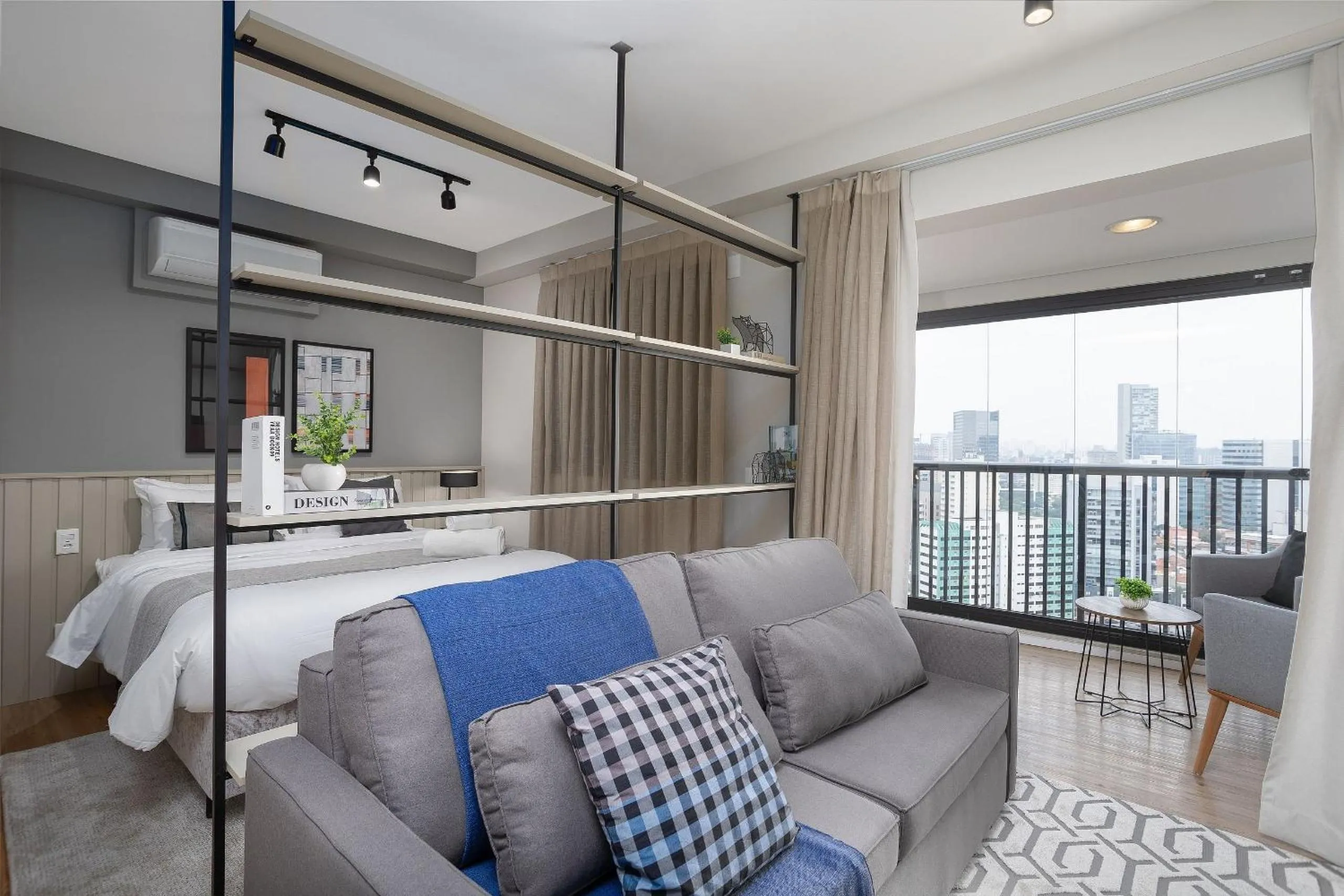 Bedroom, Bed in Expand Pinheiros