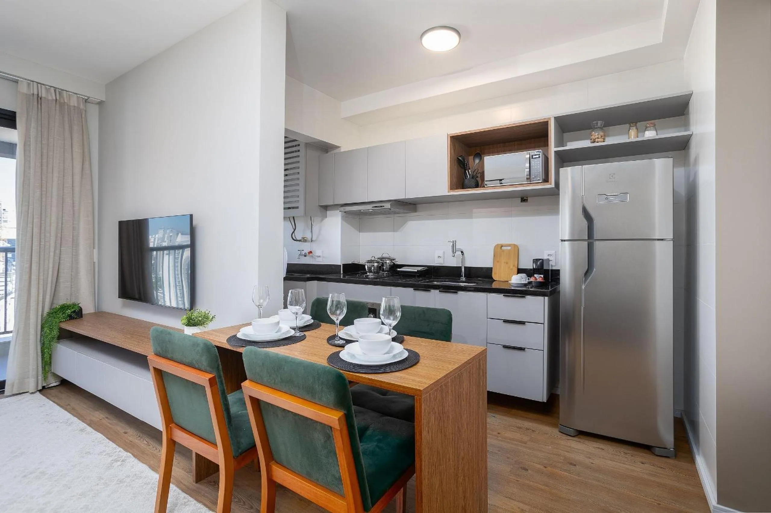 Kitchen or kitchenette in Expand Pinheiros