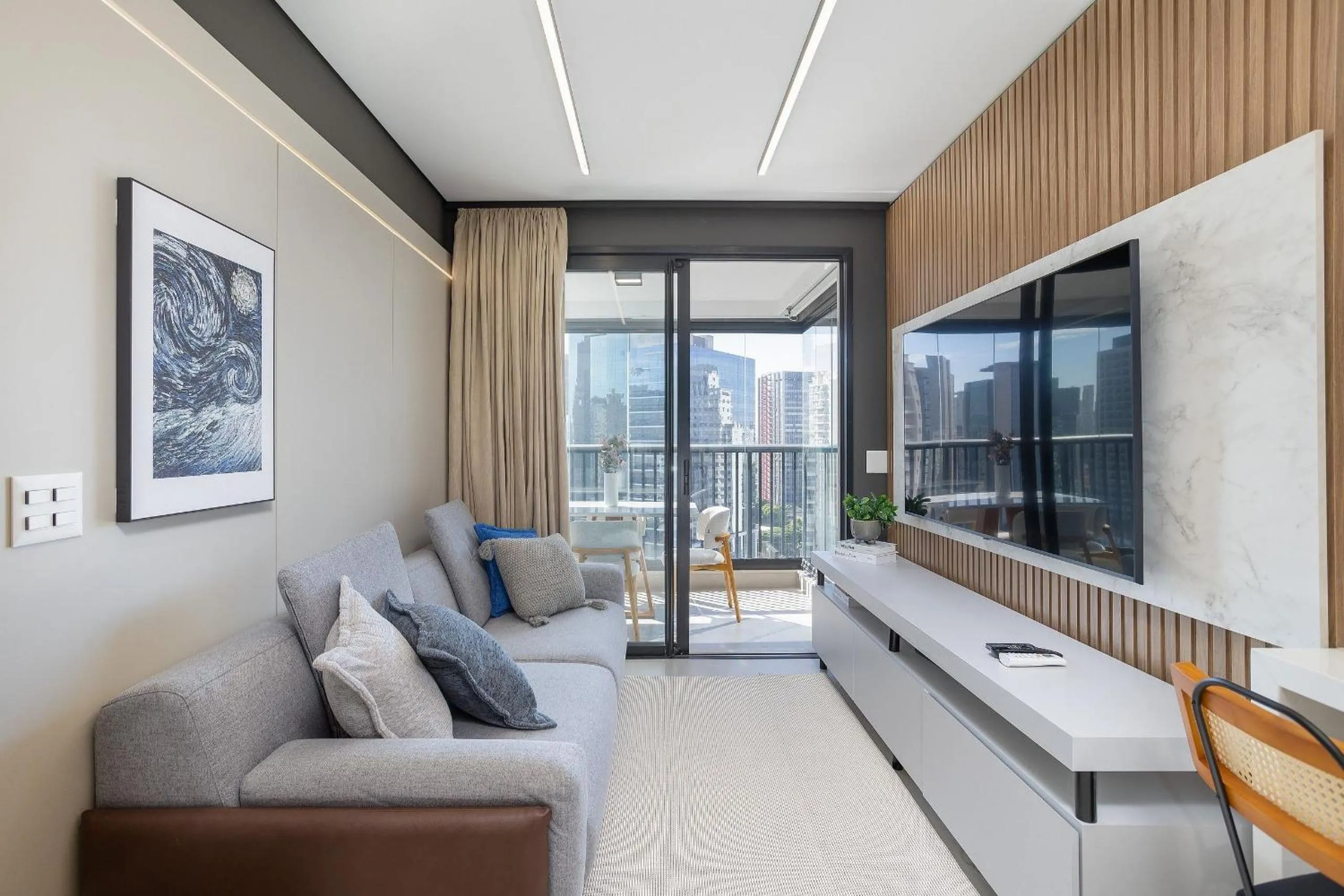 Living room in Expand Pinheiros