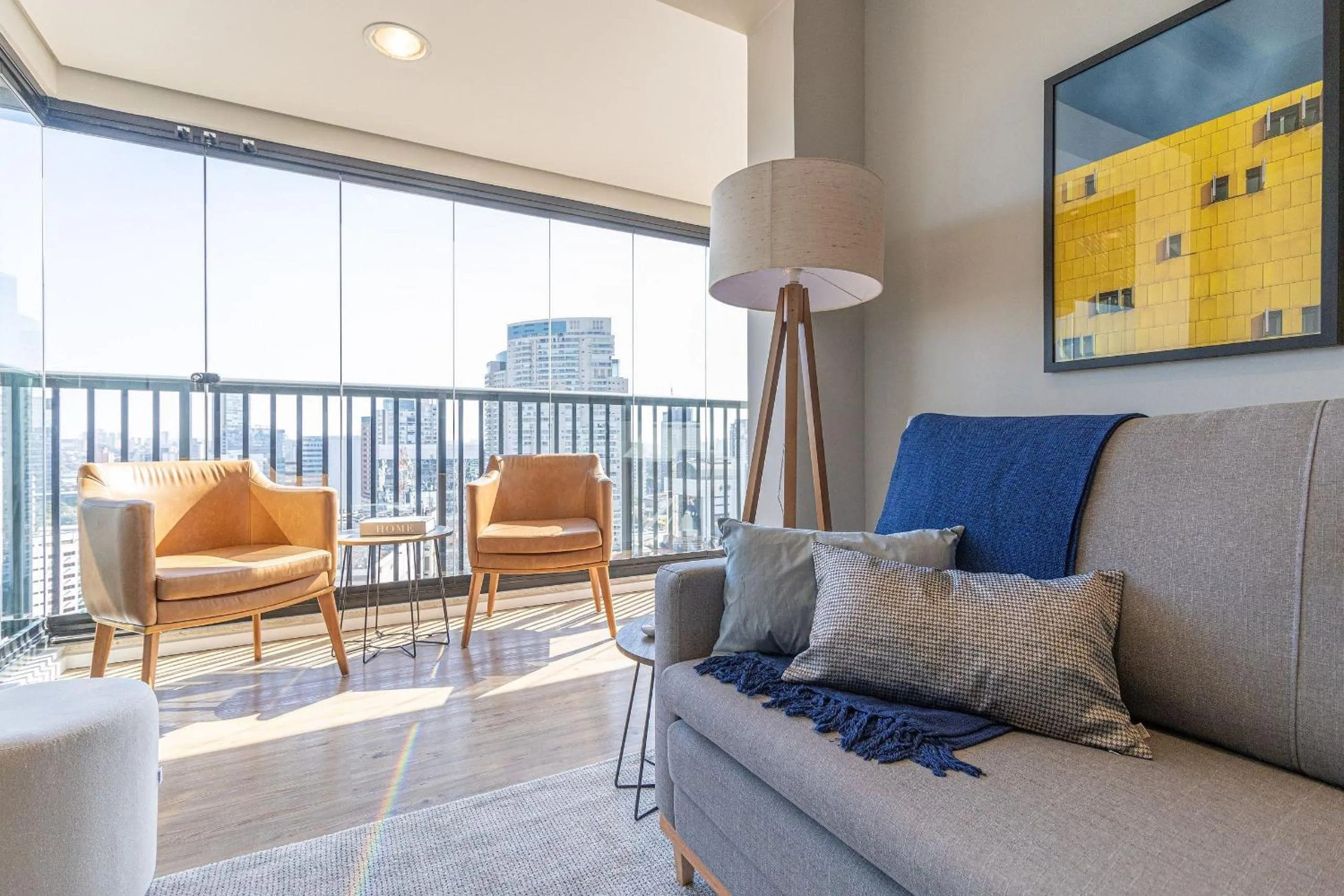 Seating area in Expand Pinheiros