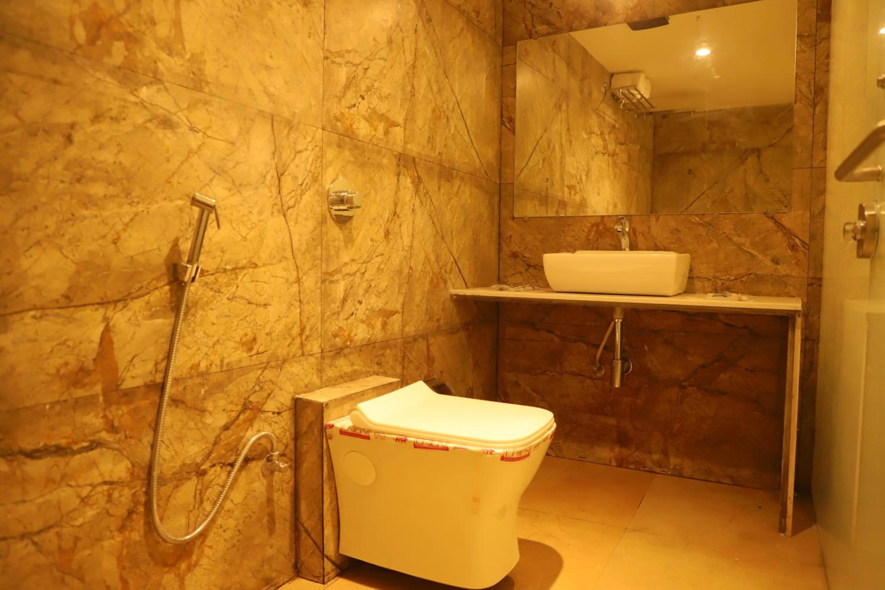 Shower in Hotel Sai Pritam
