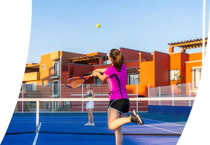 Tennis court in Krystal Grand Residences & Villas San Miguel de Allende
