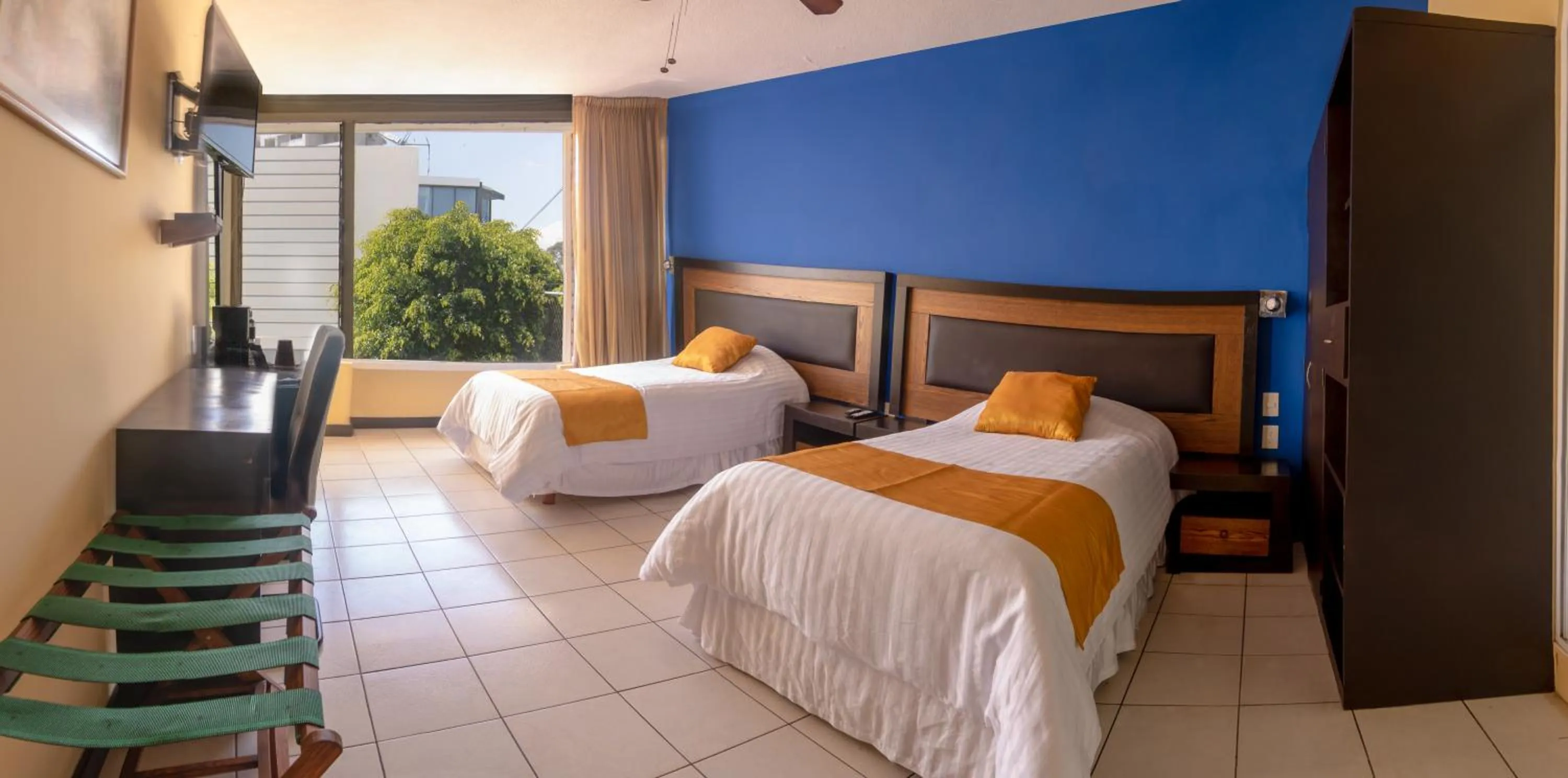 Bed in Casa Shalom Puebla