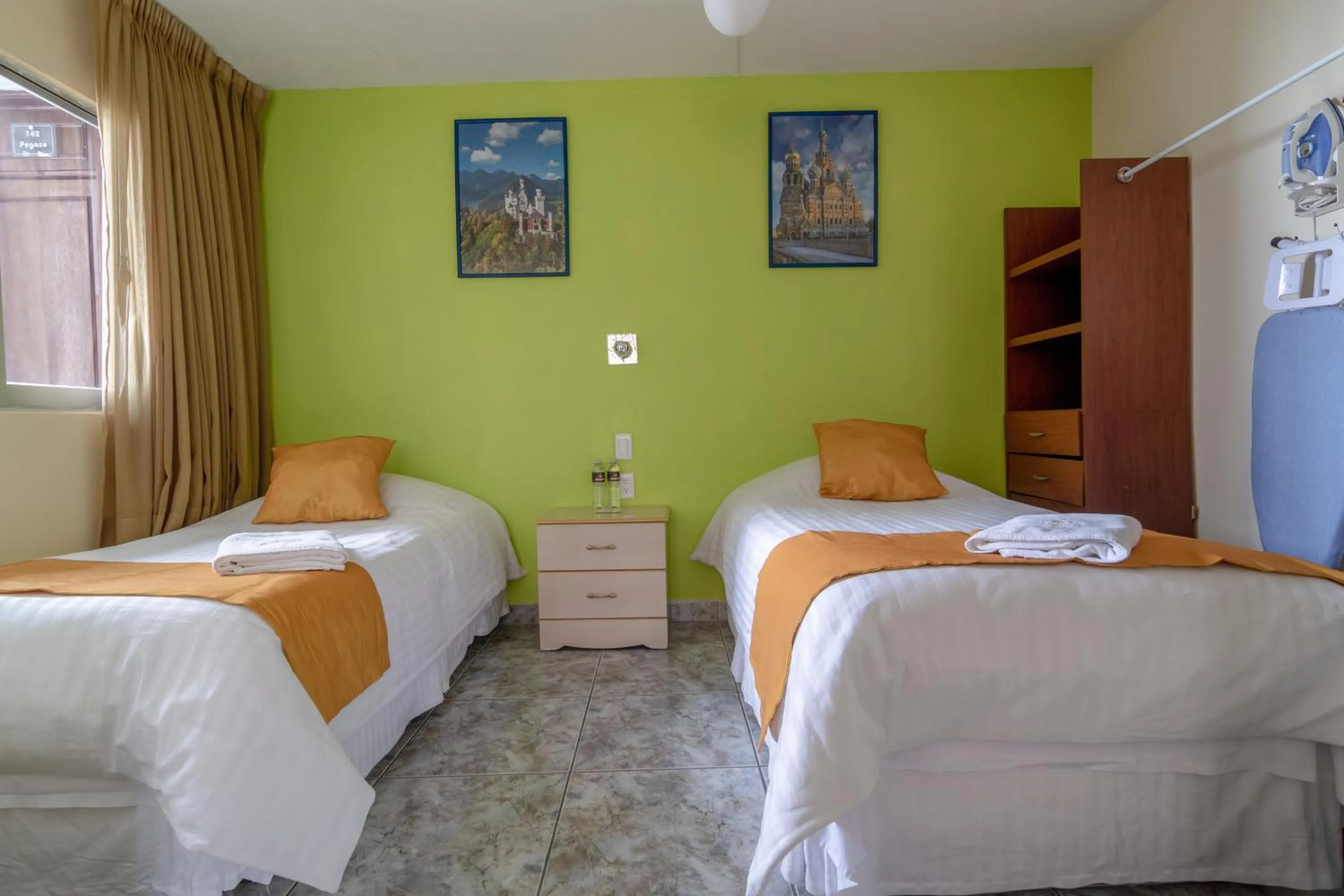 Bed in Casa Shalom Puebla