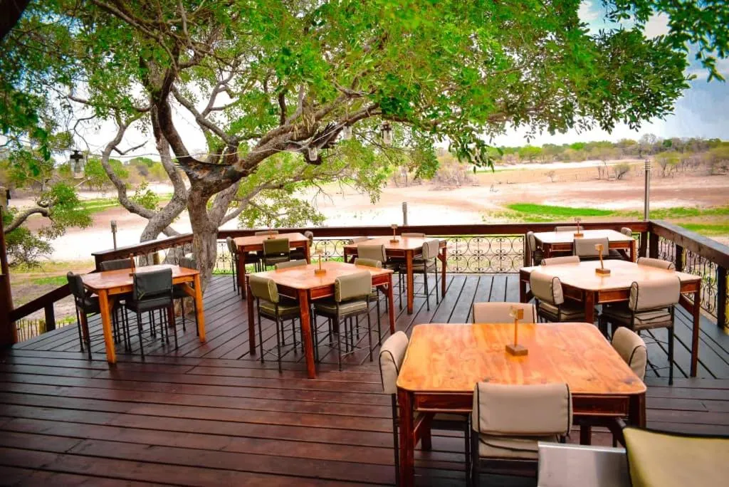 Restaurant/places to eat in Nako Okavango Guesthouse