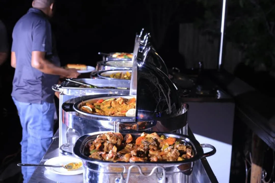 Restaurant/places to eat in Nako Okavango Guesthouse