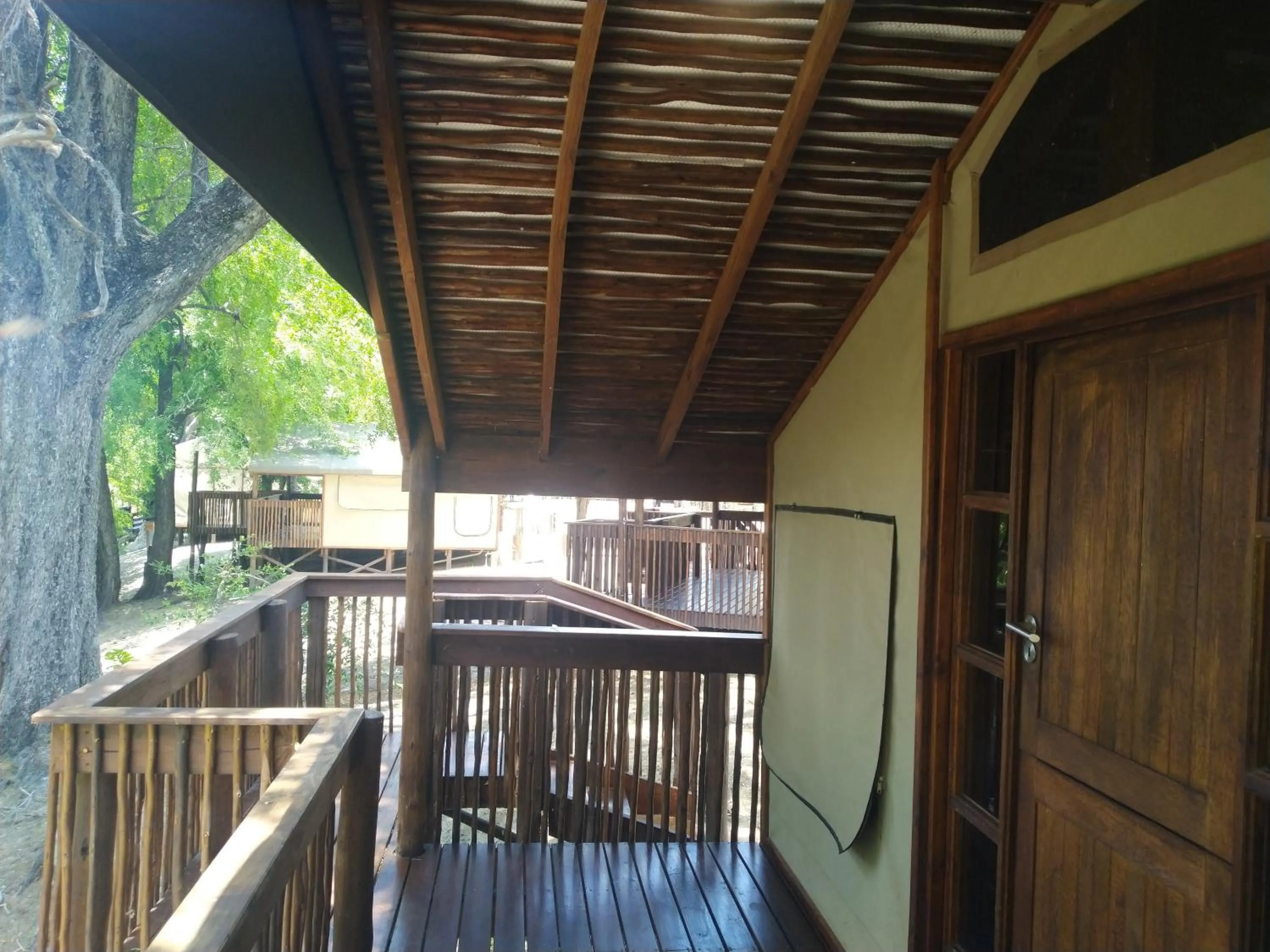 Patio in Nako Okavango Guesthouse
