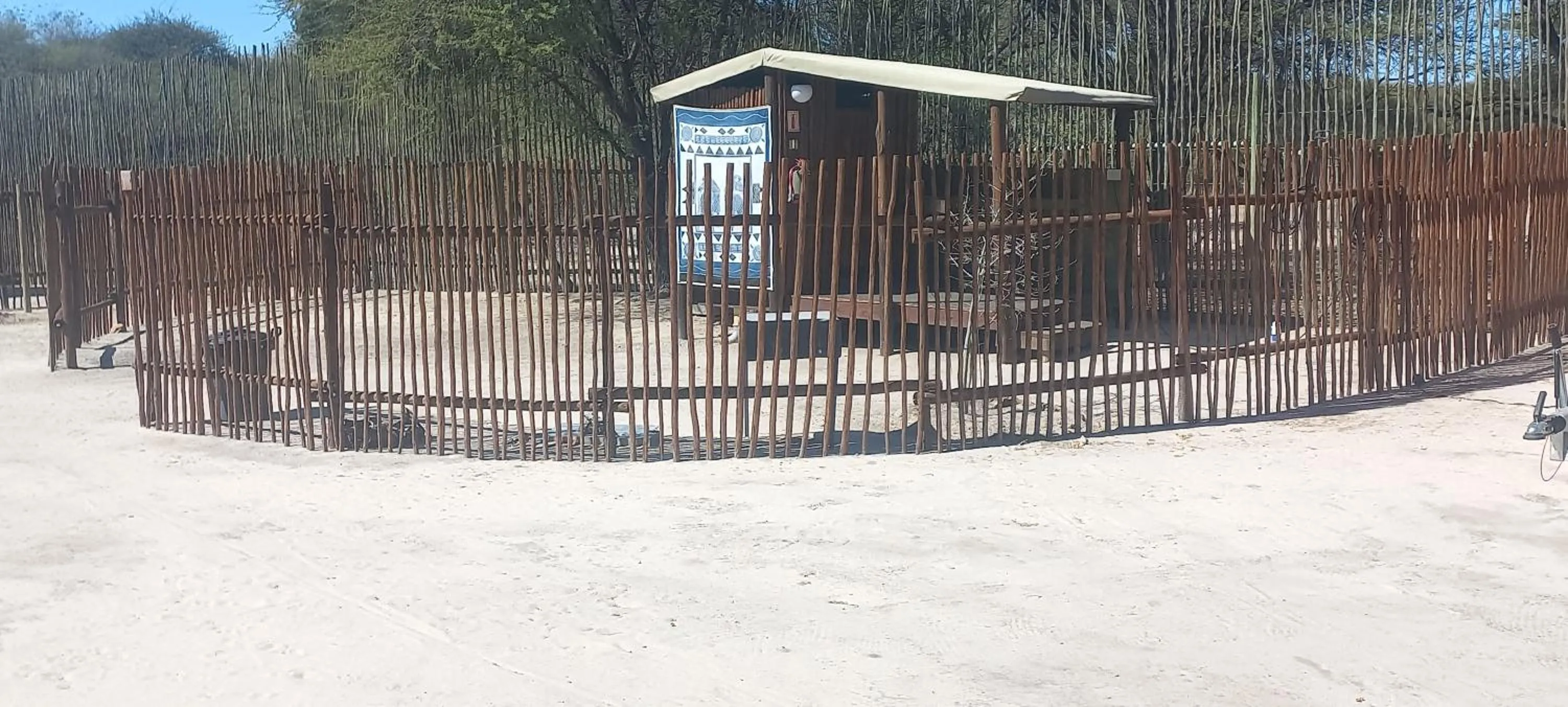 Property building in Nako Okavango Guesthouse